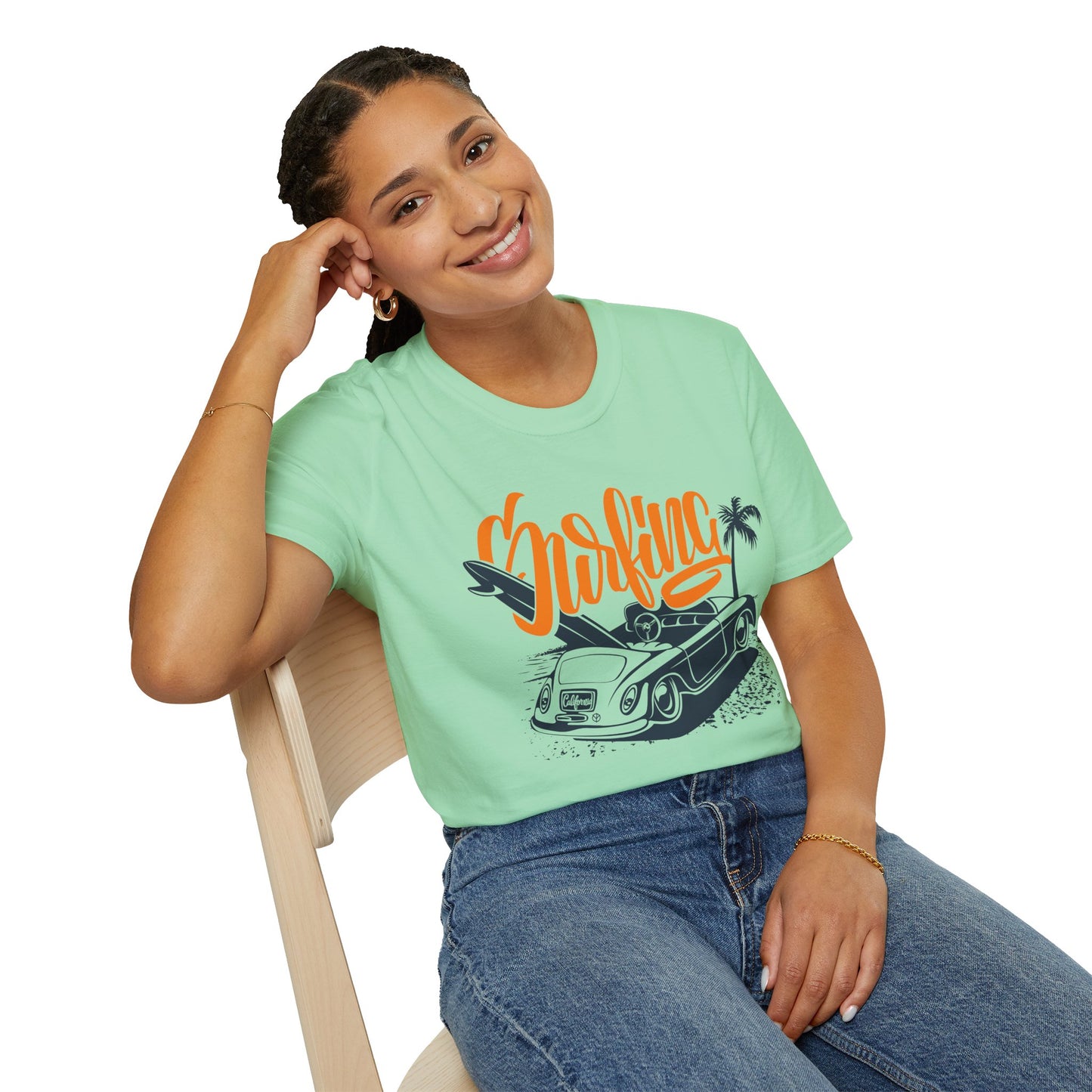 Art Design T-Shirts, Unisex 100-Cotton T-Shirts with Art Design, Gildan Softstyle-64000 Tee Shirt with Graphic Design -GD-2