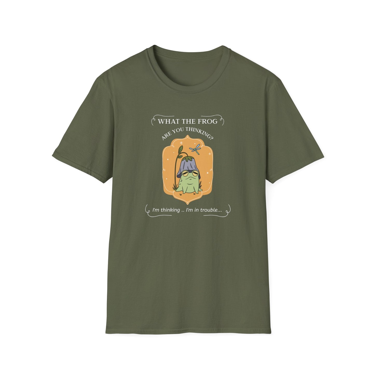 Funny Animals Shirt Unisex Tees With Art Design Gildan Softstyle 64000 Cotton Tee