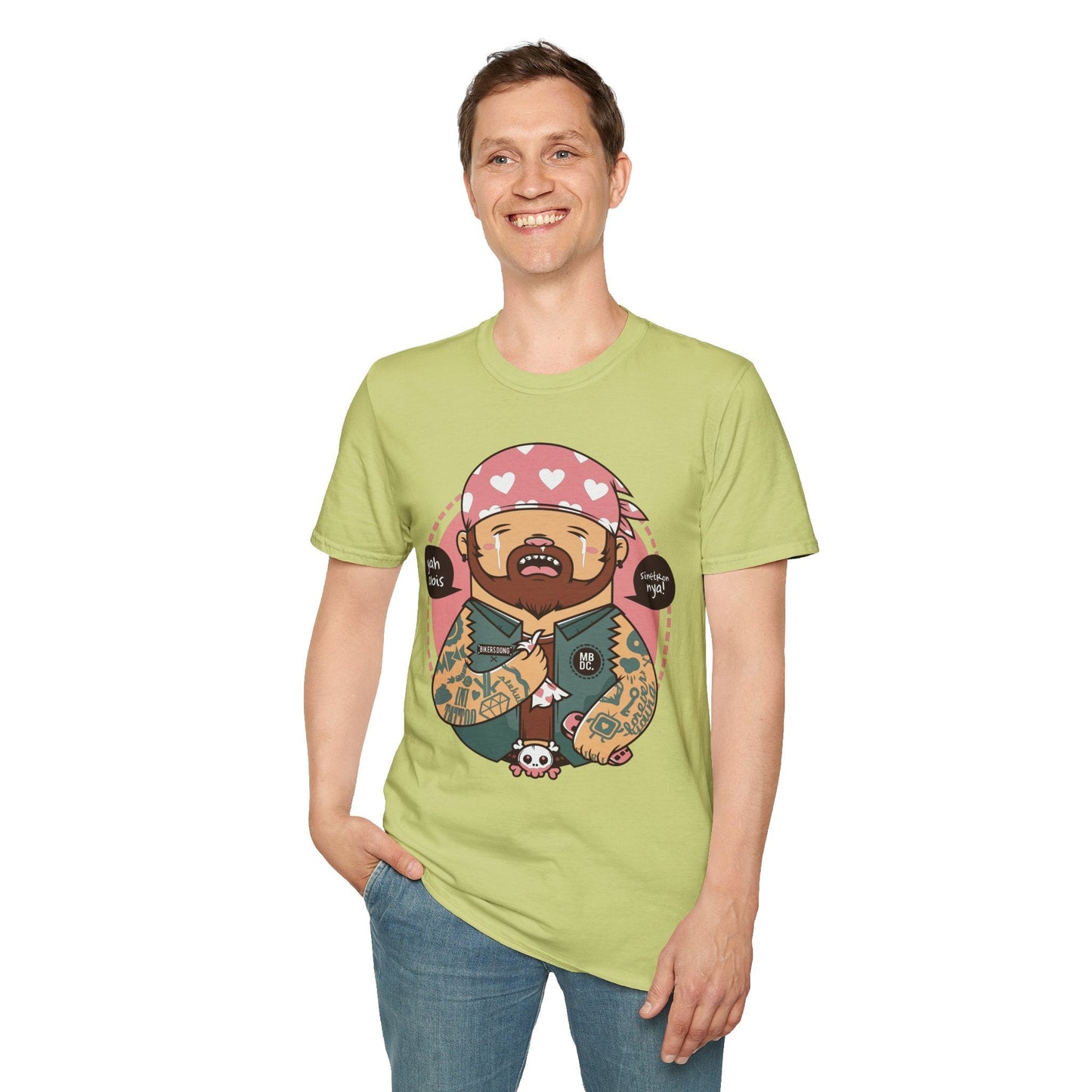 Cartoon Animation T Shirt Unisex Softstyle 100 Percent Ring Spun Cotton Comfort Tee