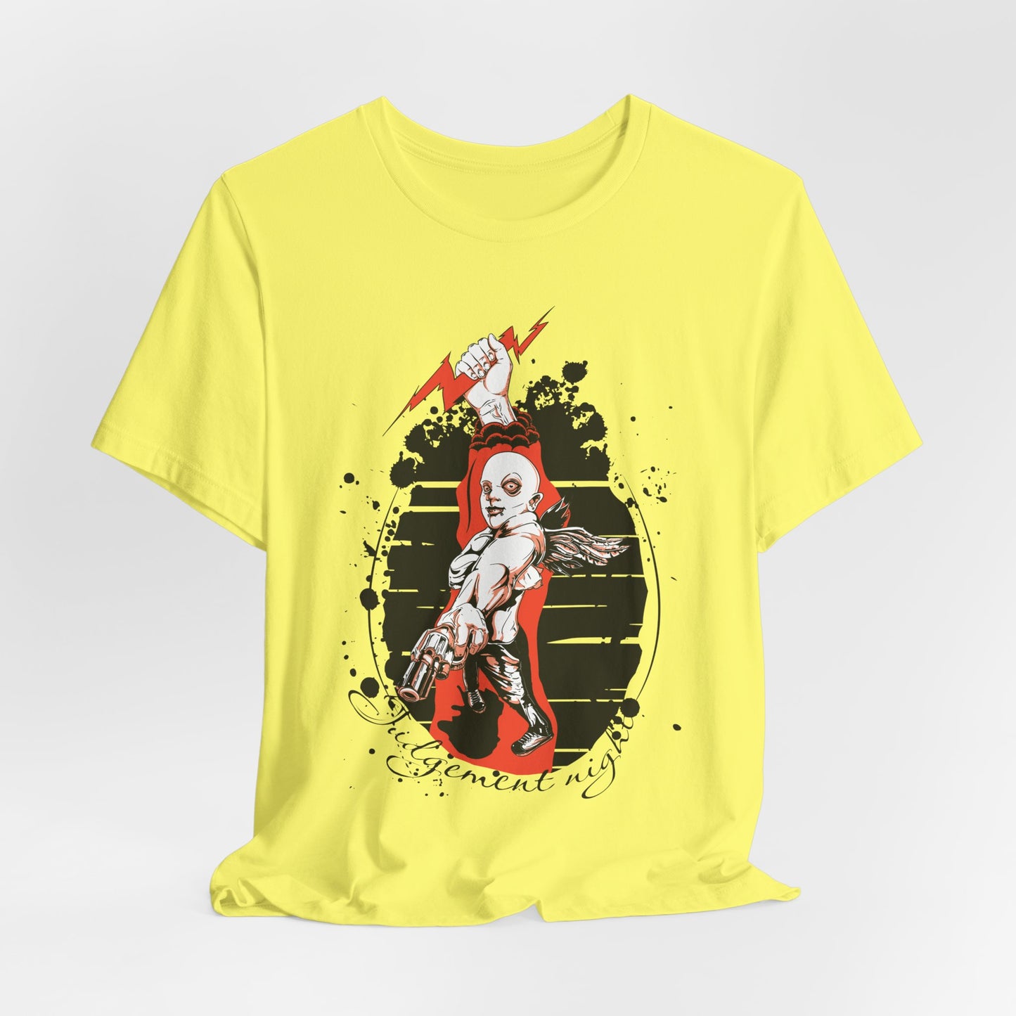 Judgment Night Tee, Artistic Tee, Graphic T-Shirt, Comic Tees, Artistic Comic T-Shirt, Vintage Top