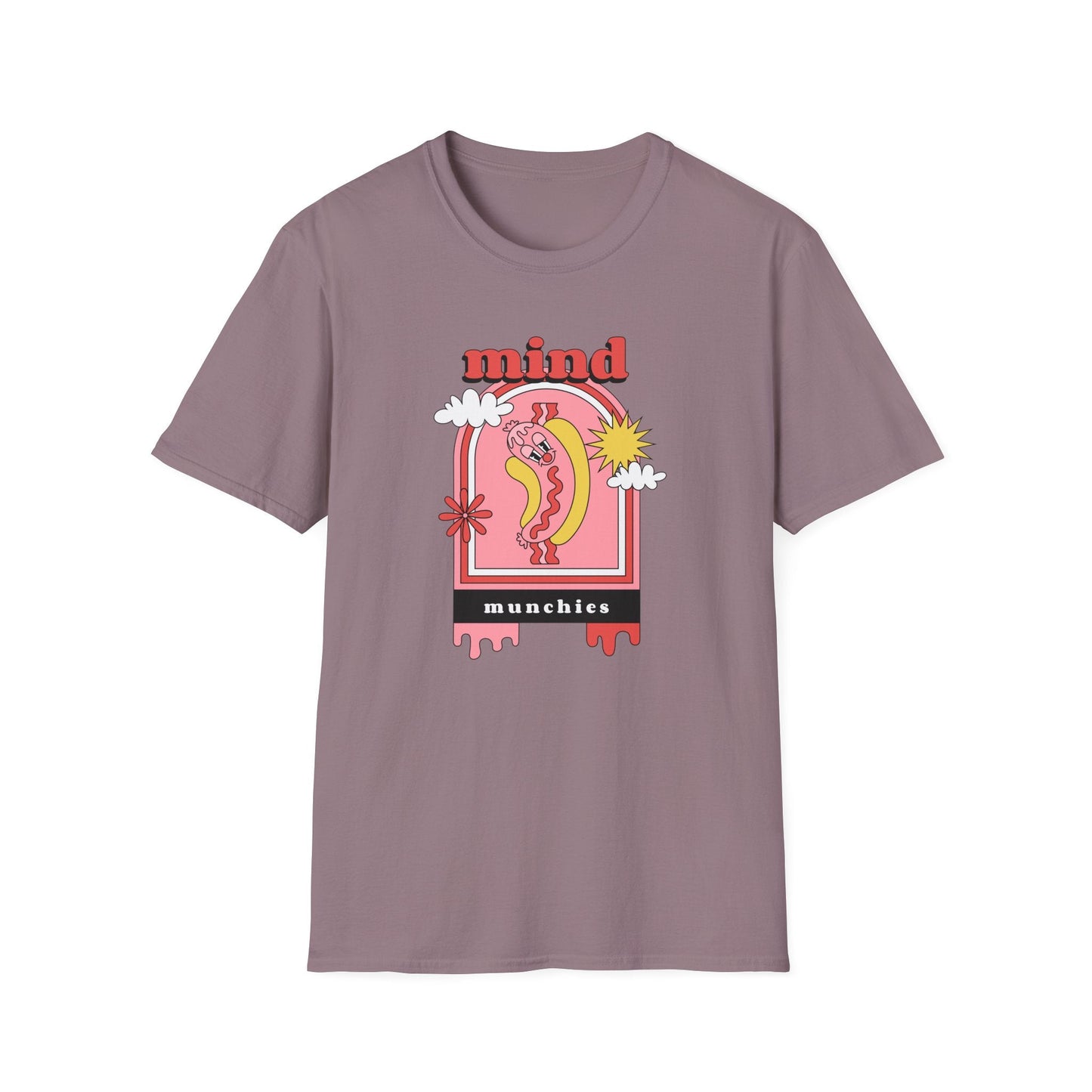 Funny Food T Shirt Unisex Softstyle Gildan 64000 100 Percent Ring Spun Cotton Lightweight Comfort