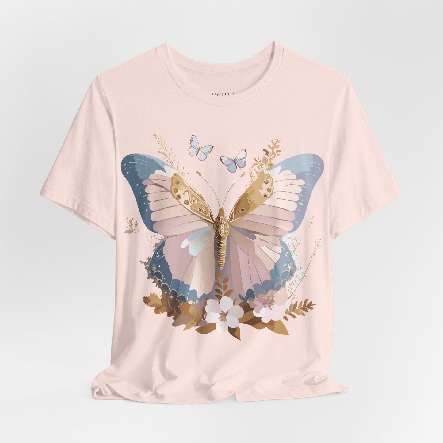 Adelpha Vintage Inspired Butterfly Graphic Tee Unisex Short Sleeve