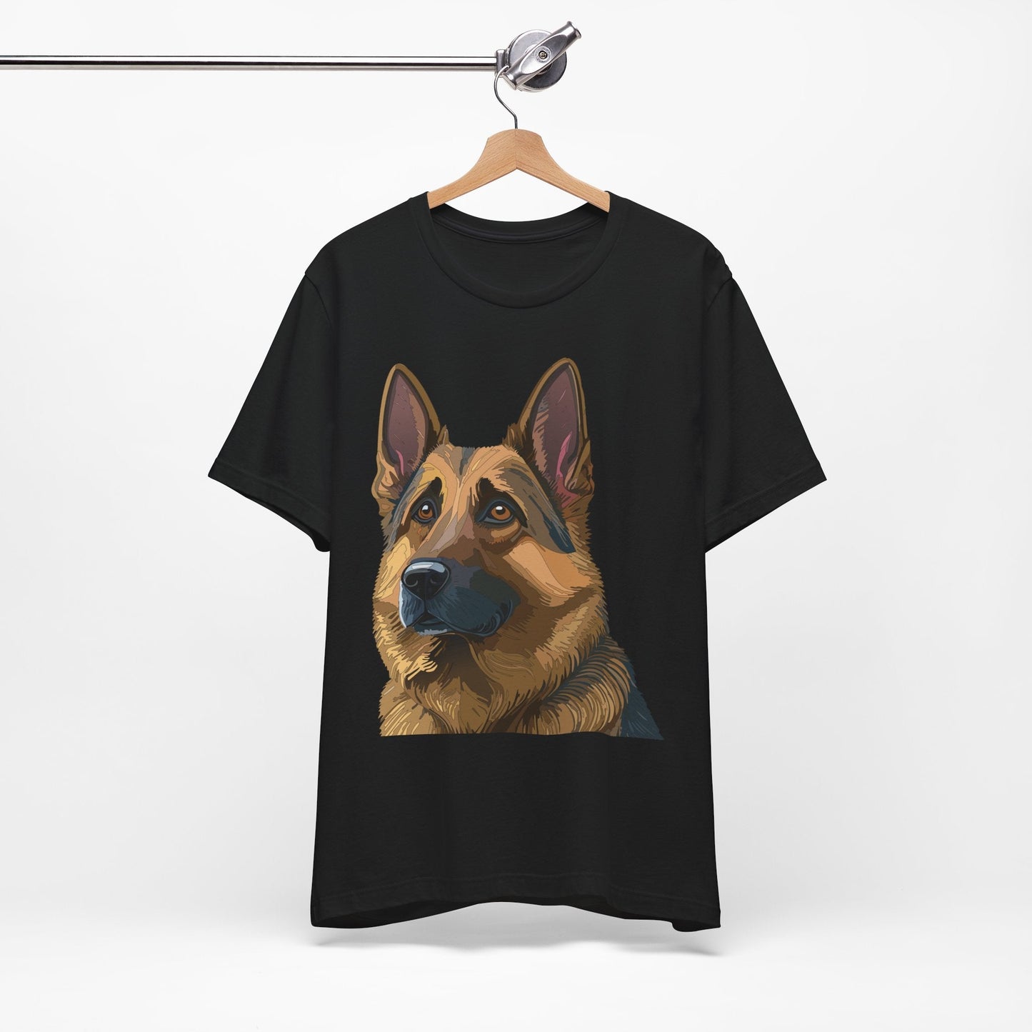 Unisex Animal Shirt With Art Design Tee Wild Animals Print Short Sleeve Comfort Tee