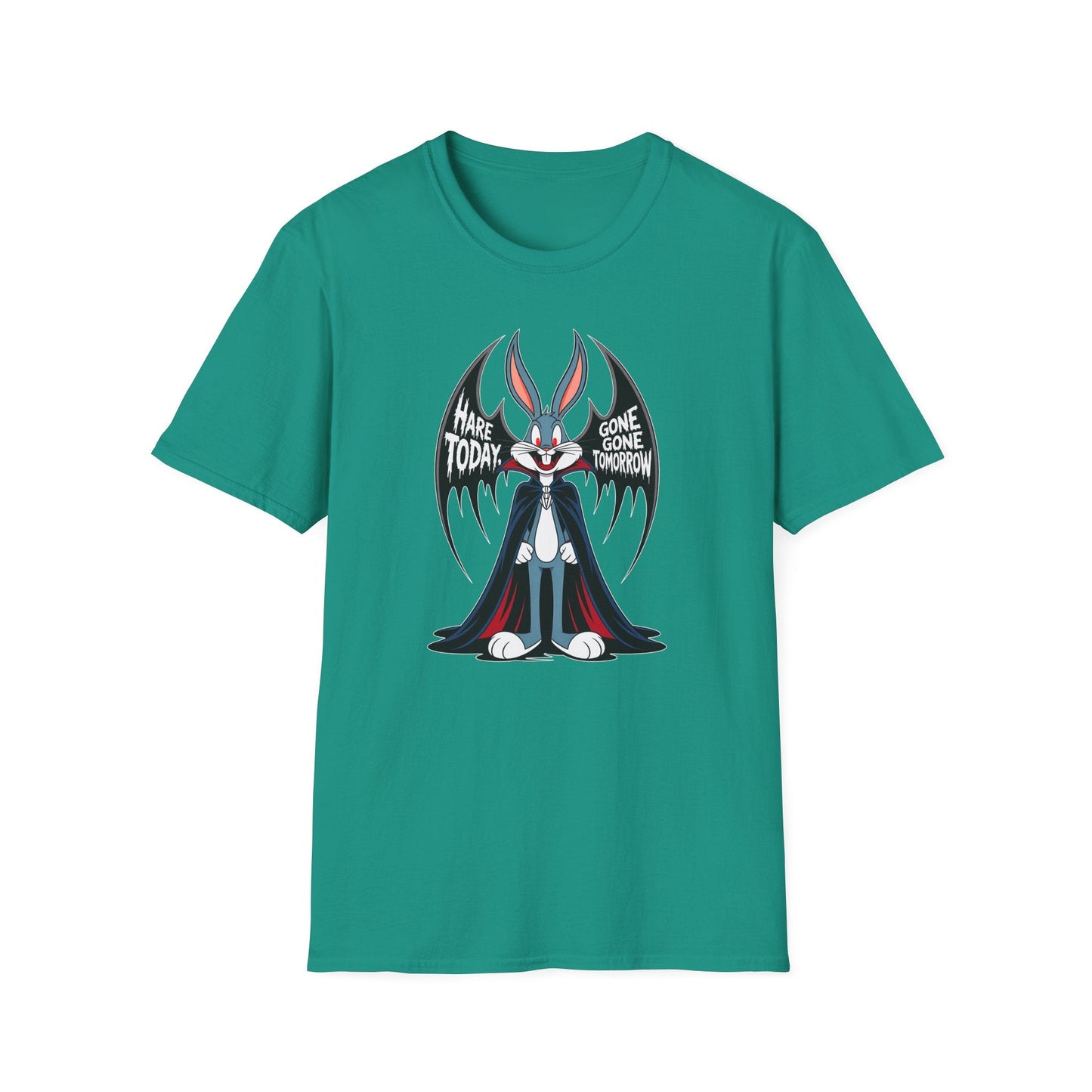 Bugs Bunny T Shirt Cartoon Art Design Unisex Gildan Softstyle 100 Percent Ring Spun Cotton