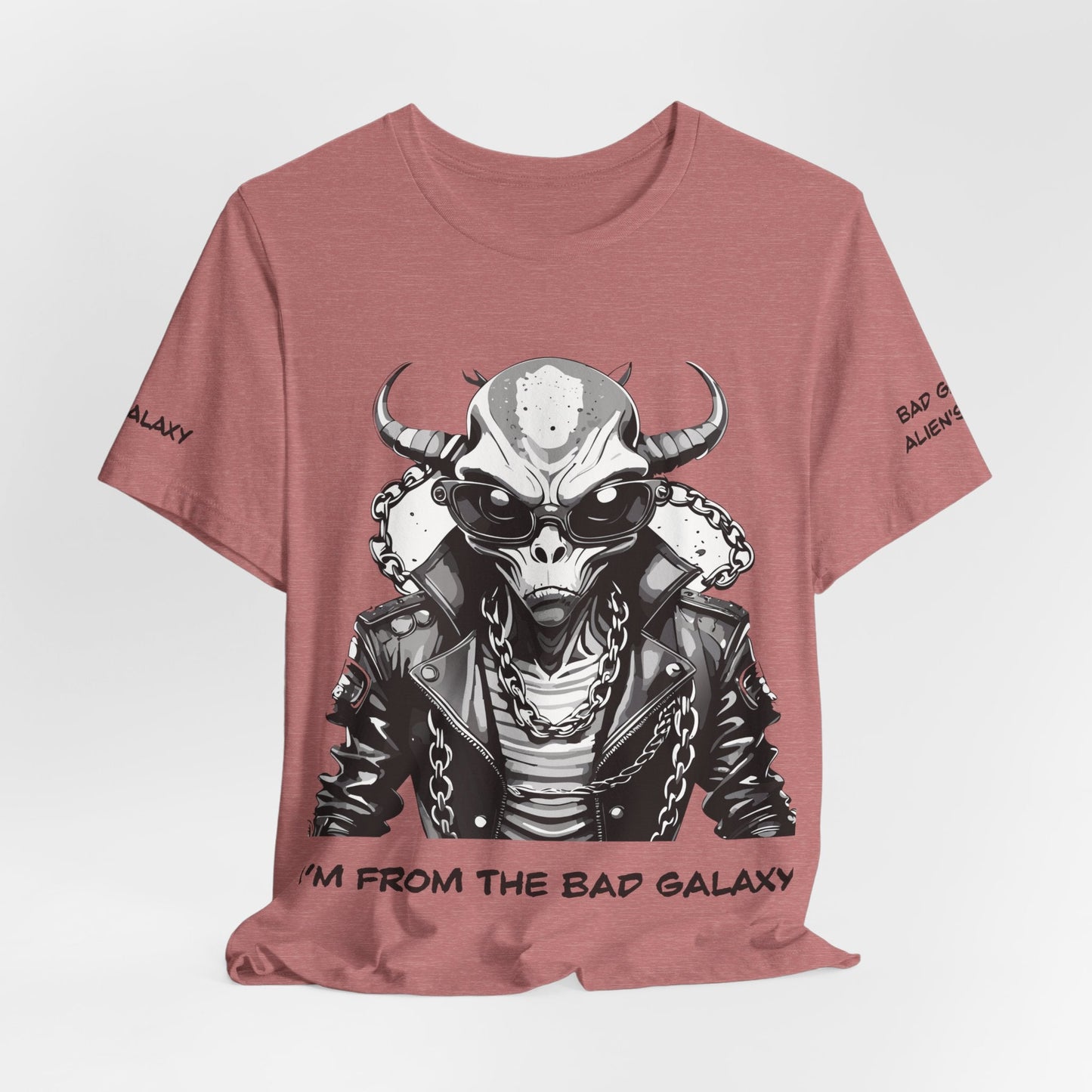 Alien Graphic Tee Shirt 100 Percent Cotton Made In USA Eco Friendly Inks Free Shipping Today
