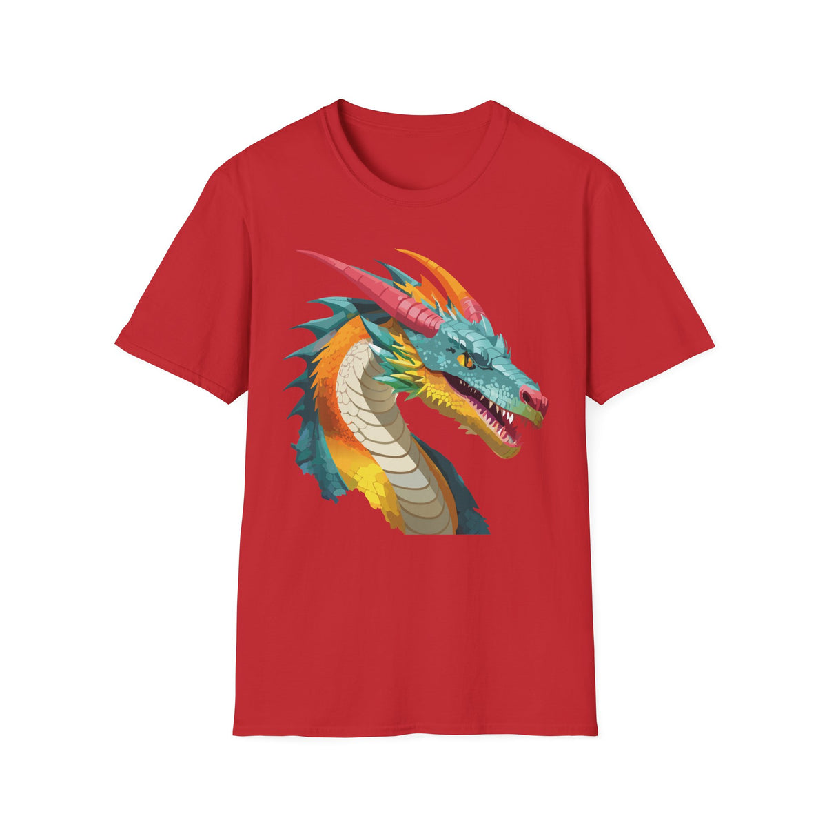 Dragon Graphic Tee Gildan Unisex 100 Cotton Tee Shirt with Animals m25