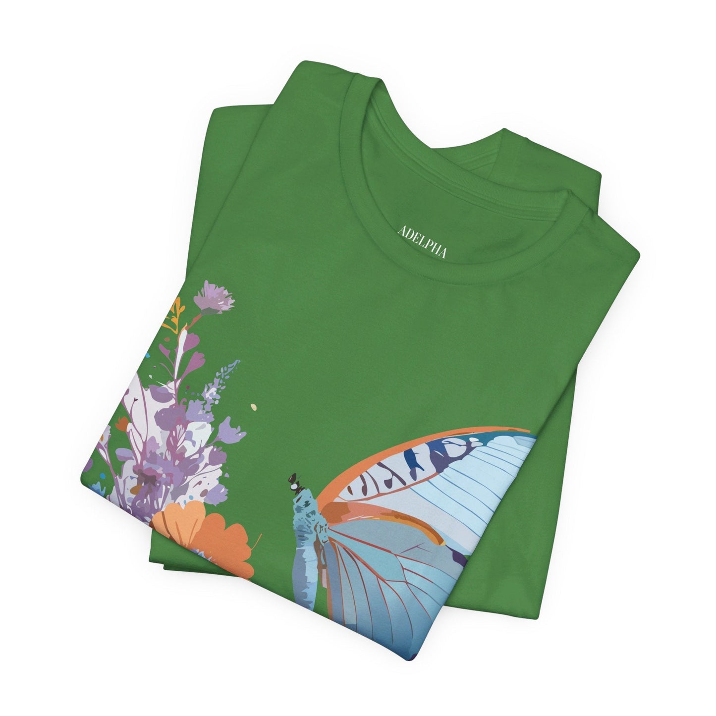 Butterfly Graphic Tee Unisex Jersey Short Sleeve Vintage Inspired Adelpha Art