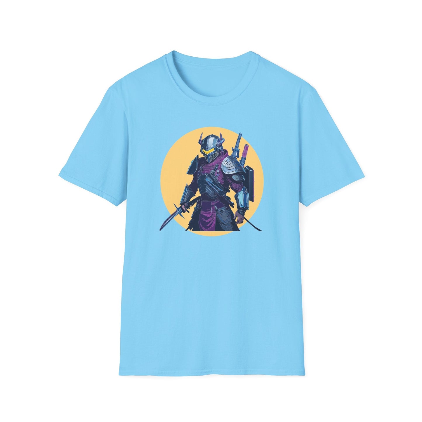Samurai Shirt Unisex T Shirt Softstyle Gildan 64000 Cotton Tee Breathable Comfortable