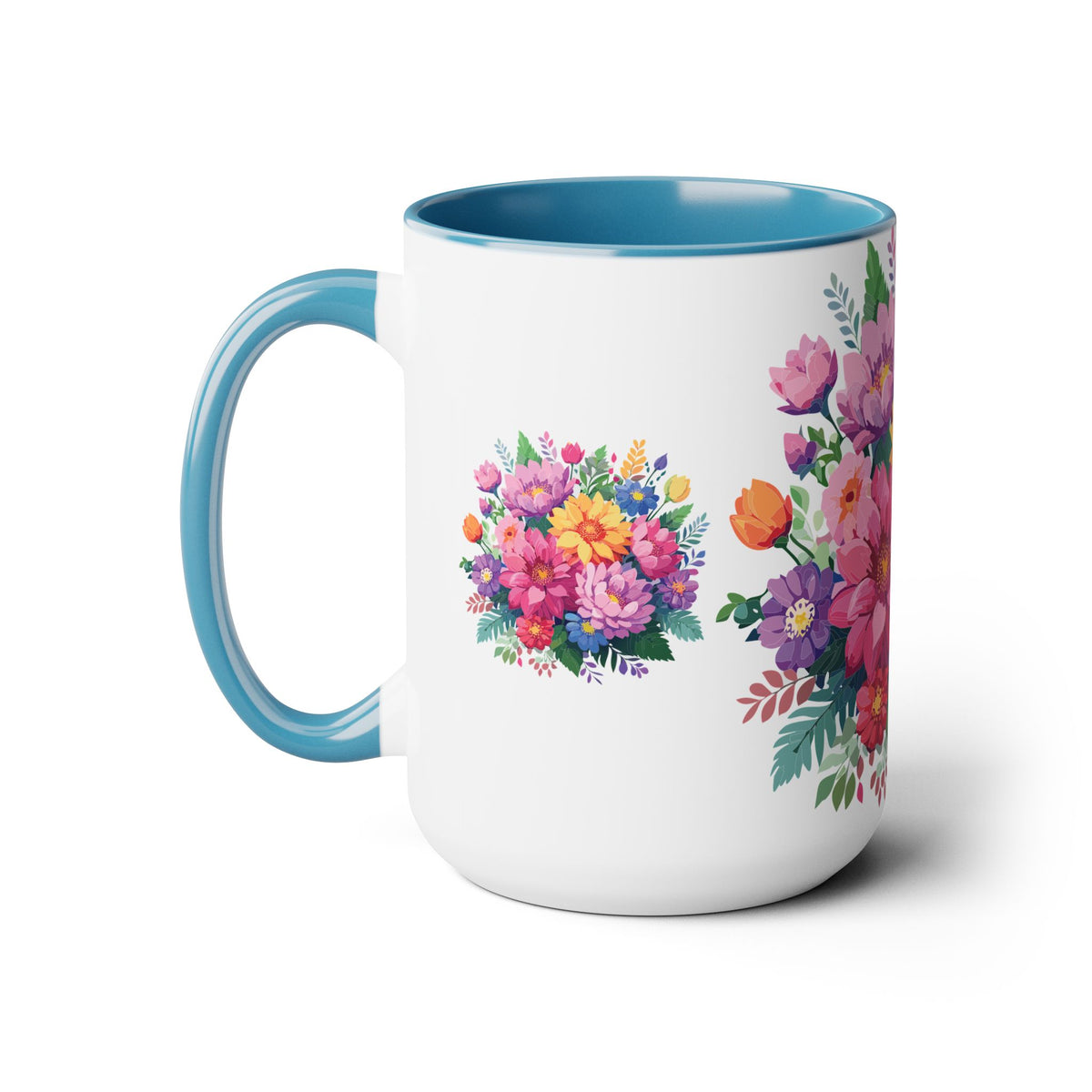 Floral Mug, Floral Cup