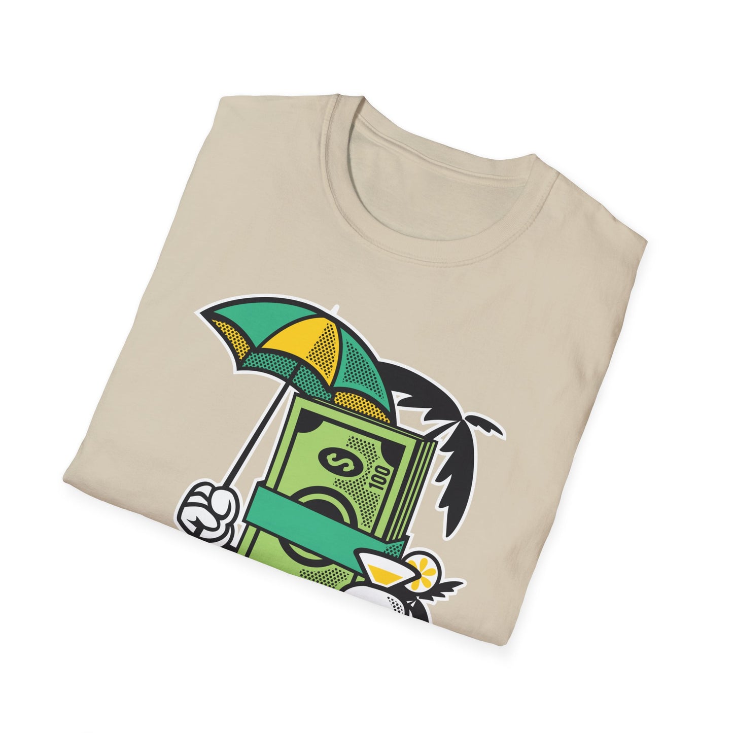 Unisex Cotton T-Shirt with Cartoon Graphic Design