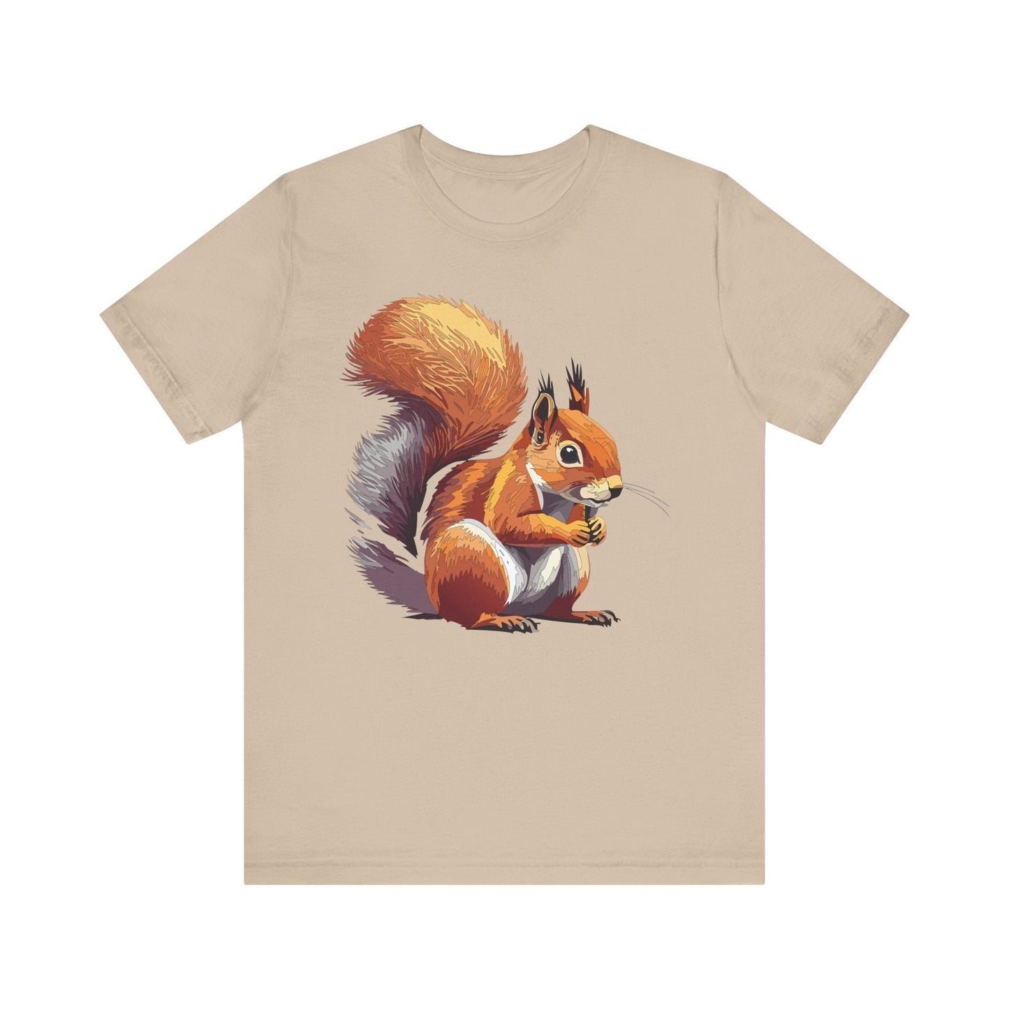 Unisex Animal Shirt Art Design Tee Shirt With Wild Animals Gildan Softstyle 64000 Cotton