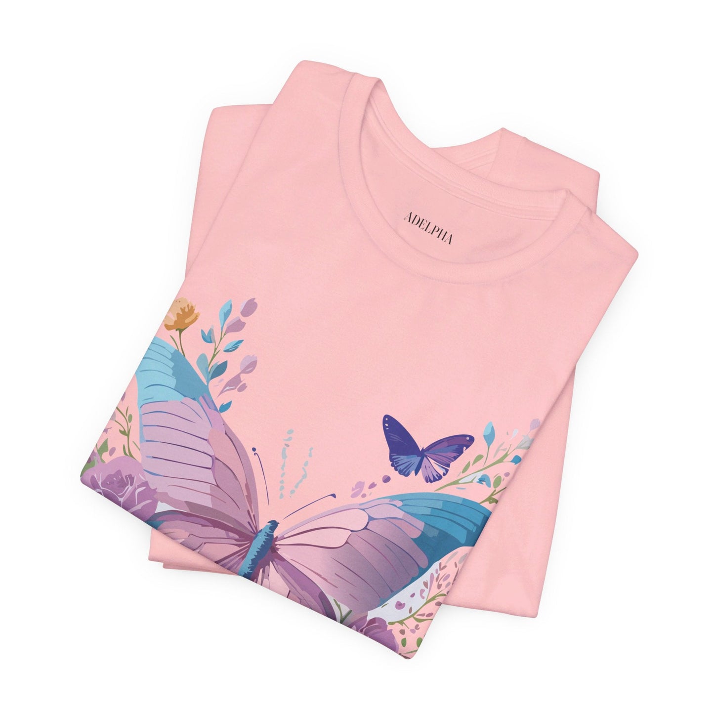Butterfly Graphic Tee Unisex Jersey Short Sleeve Adelpha Artwork