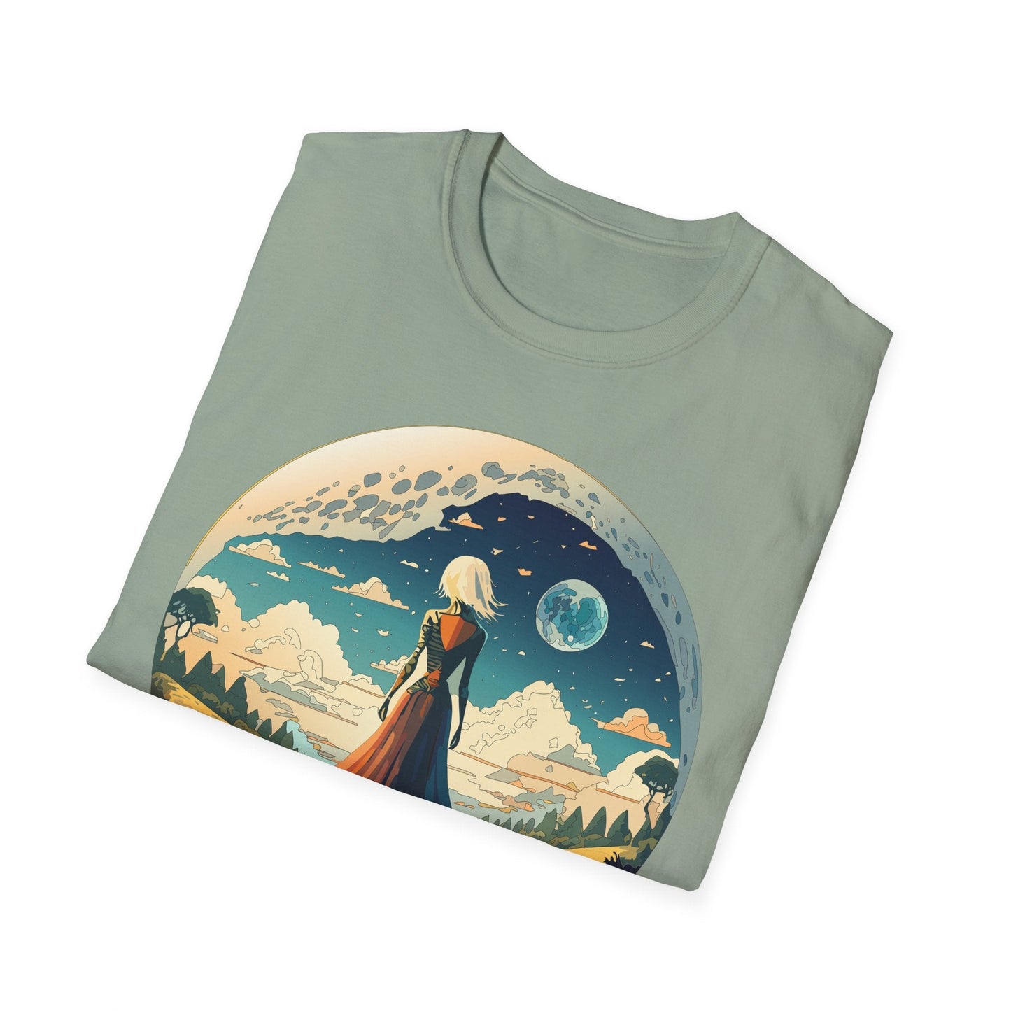Womens Graphic T Shirts Art Design Tee Unisex Softstyle 64000 Cotton Tee Comfortable Everyday Wear