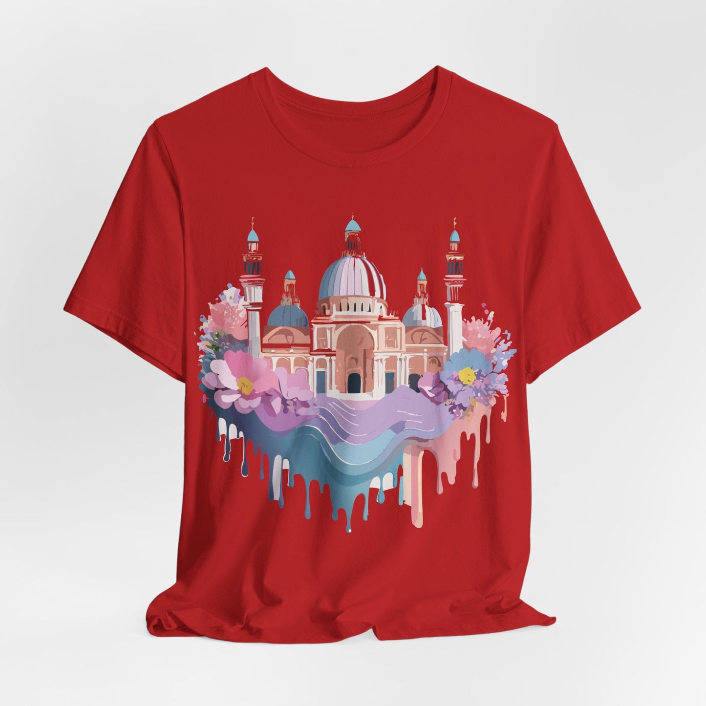 Venice Tourist Shirt Graphic Tee Unisex Jersey Short Sleeve Casual Wear Adelpha Artwork