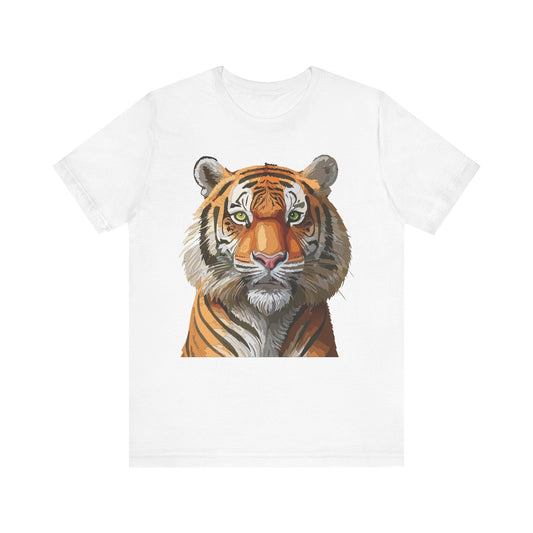 Unisex Animal Art Design Tee Shirt Wild Animals Graphic Tee Softstyle Gildan 64000