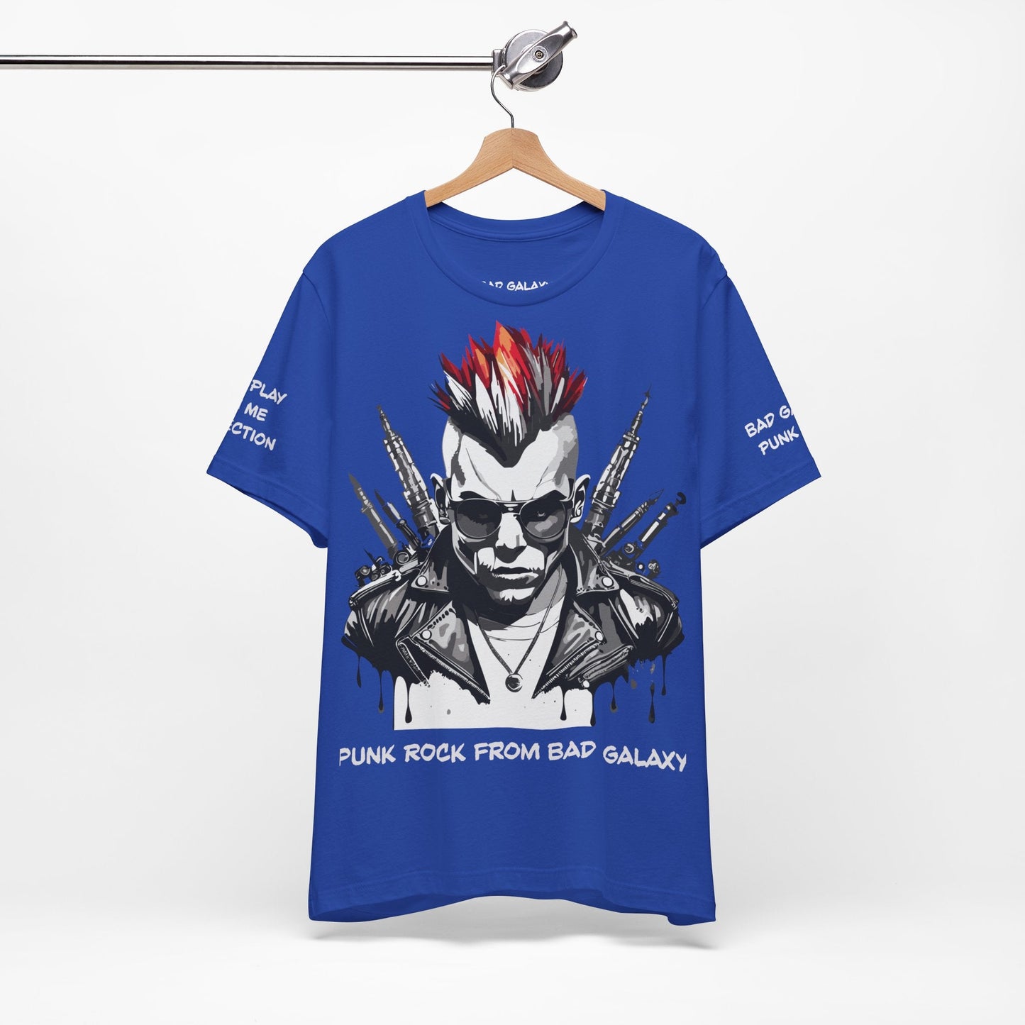 Punk Rock Tee Shirt Made In USA 100 Cotton Eco Friendly Inks Durable Stitching Quality