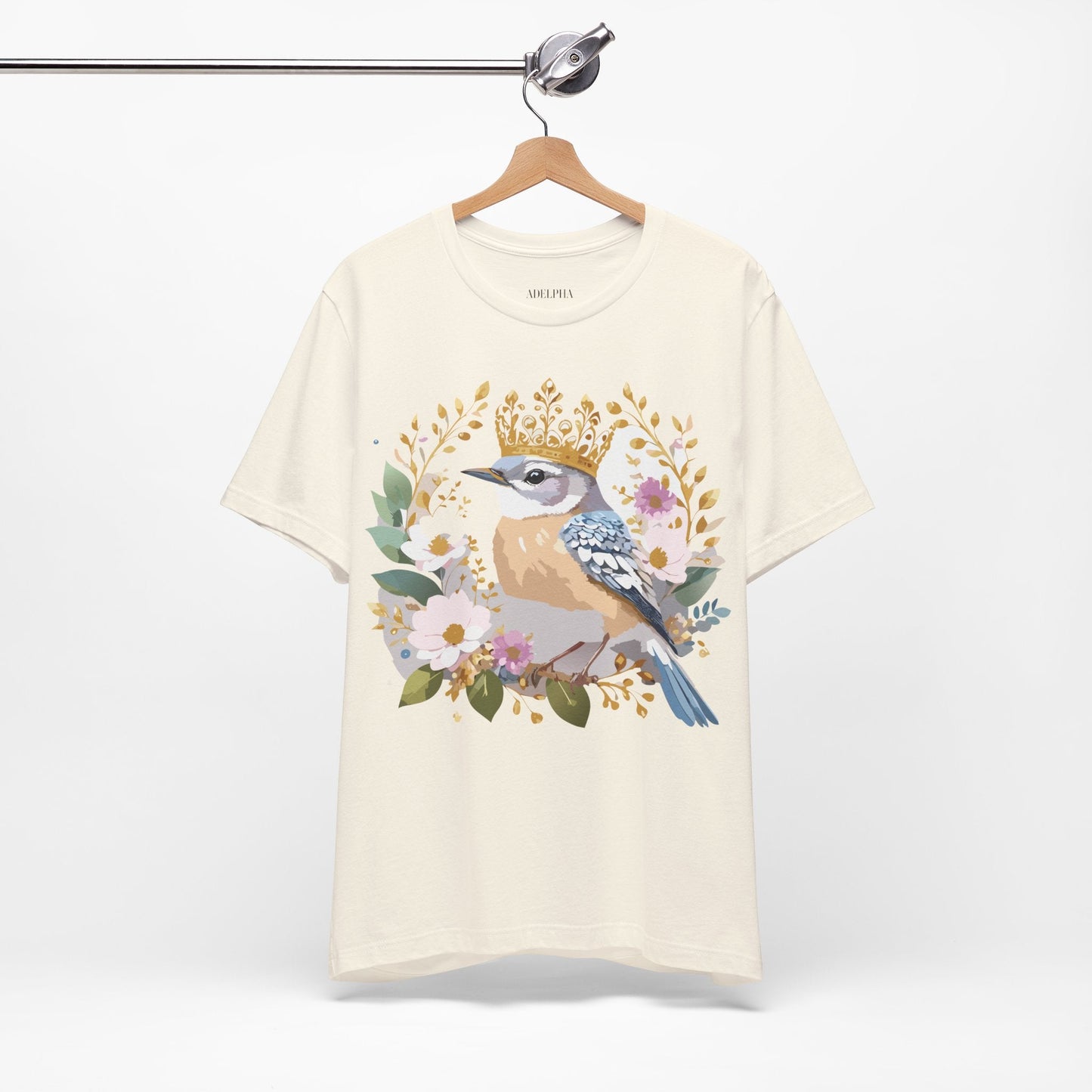 Adelpha Medallion Graphic Tee Unisex Jersey Short Sleeve Vintage Inspired Art Design