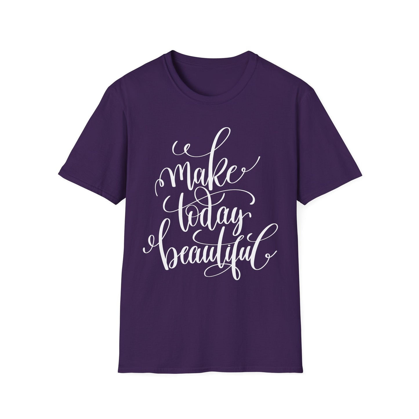 Positive Slogan T Shirt Unisex Softstyle Gildan 64000 With Positive Words And Good Quotes Art Tee