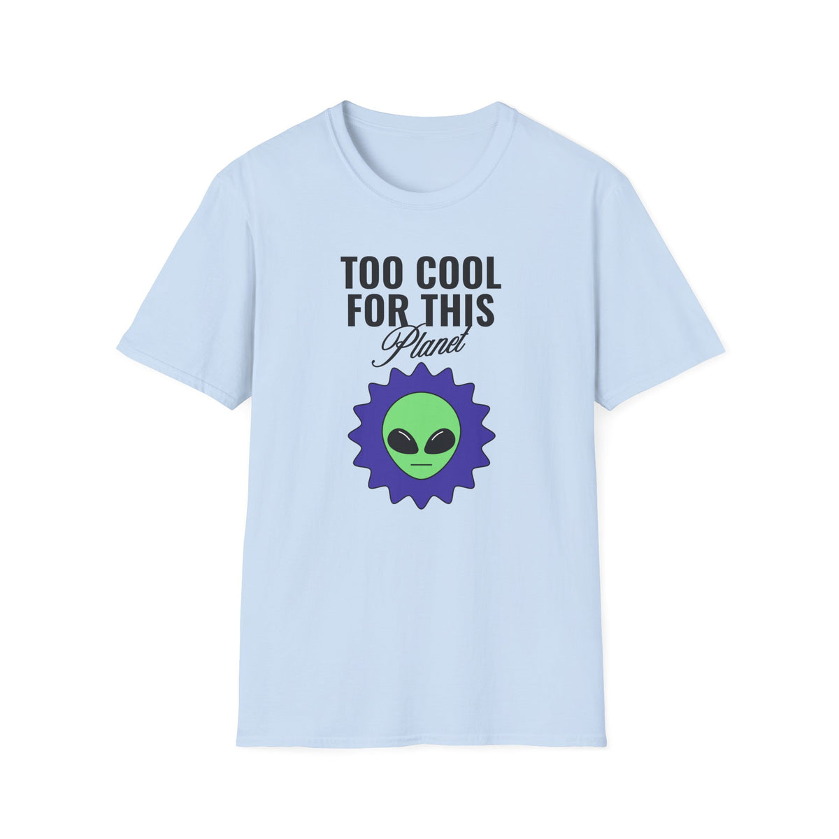 Alien Graphic Funny UFO Graphic Tee Gildan Unisex 100 Cotton Tee Shirt r110