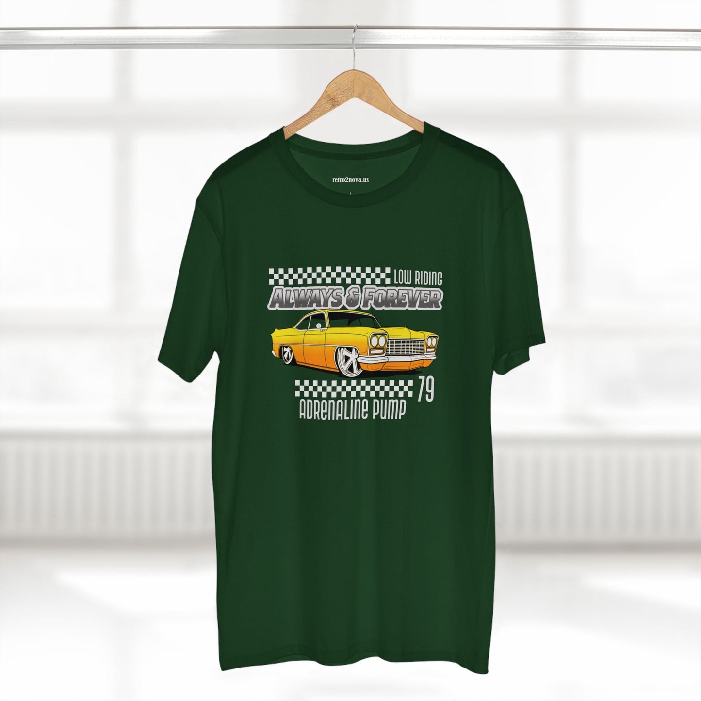 Retro Car Tee Unisex Vintage Car Shirt With Original Art RC-6 Premium Cotton Soft Breathable Comfort