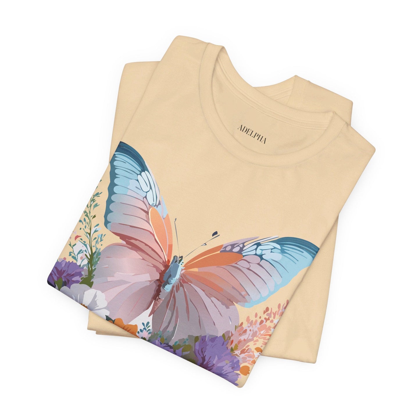 Butterfly Graphic Tee Unisex Jersey Short Sleeve Adelpha Art Design