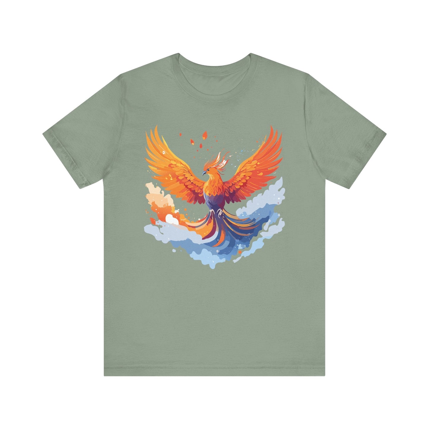 Unisex Animal Shirt With Art Design Graphic Tee Wild Animals Shirt For Everyday Wear