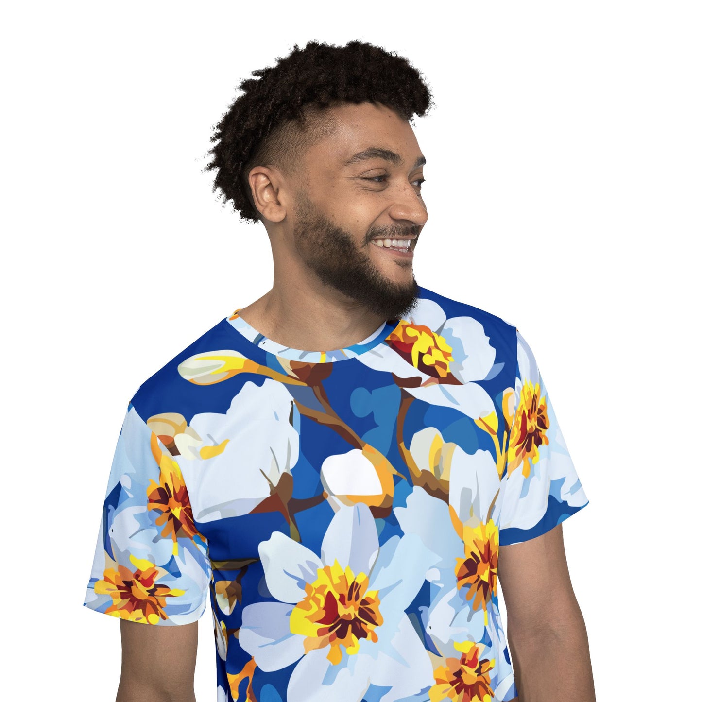 Unisex Floral Shirt, Floral Tee Shirt, Floral T-Shirt, T Shirt with Flowers 2