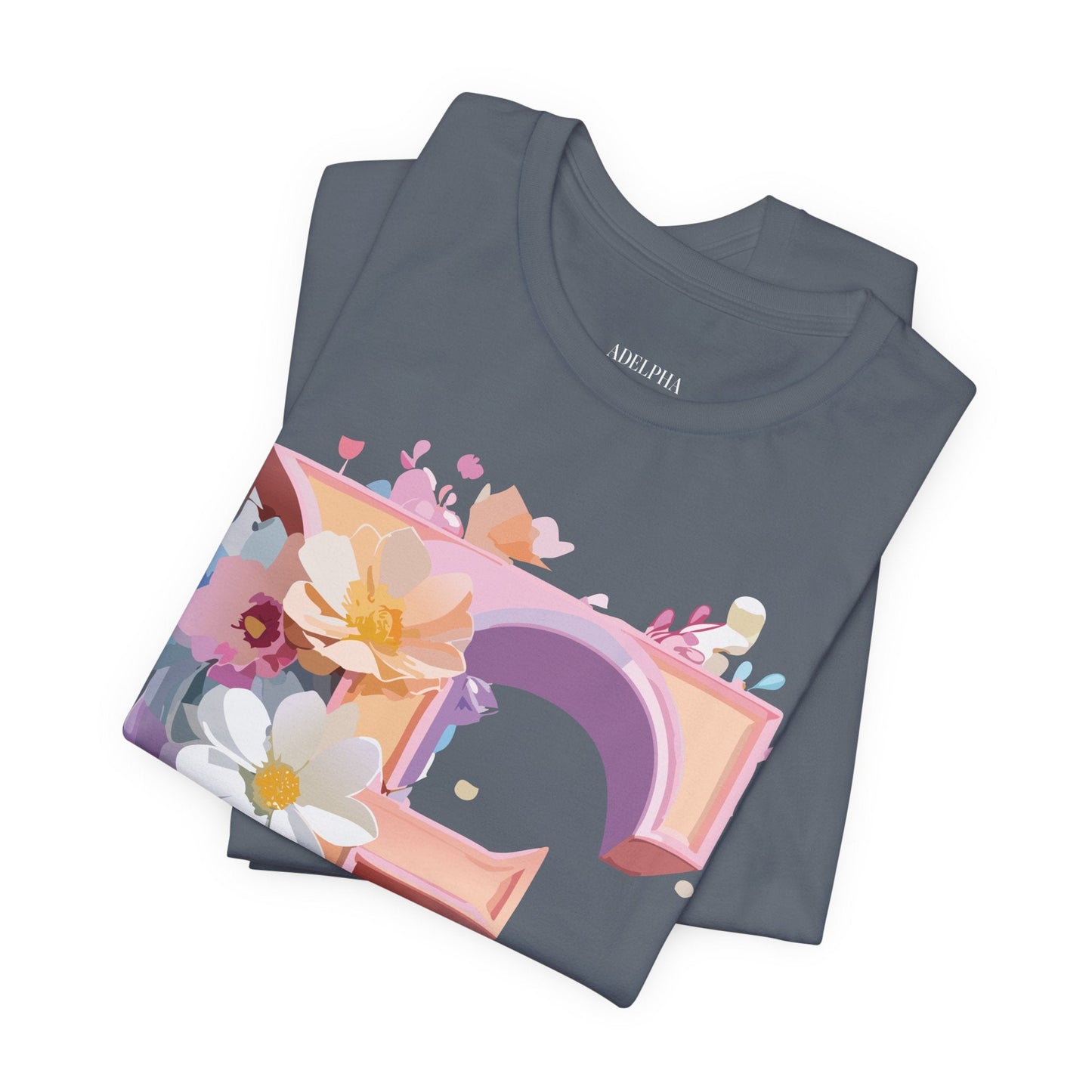 Unisex Letter E Graphic T Shirt By Adelpha Vintage Inspired Artwork Tee For Everyday Wear