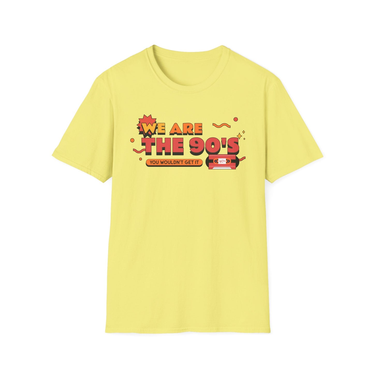90s Retro T-Shirt We Are the 90s Vintage Cassette Tee
