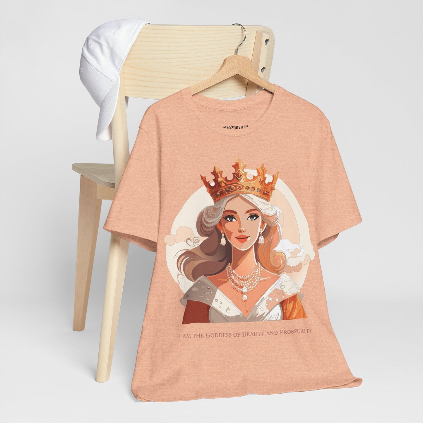 Goddess Graphic Tee Unisex Cotton Short Sleeve With Original Artwork By Retro2Nova