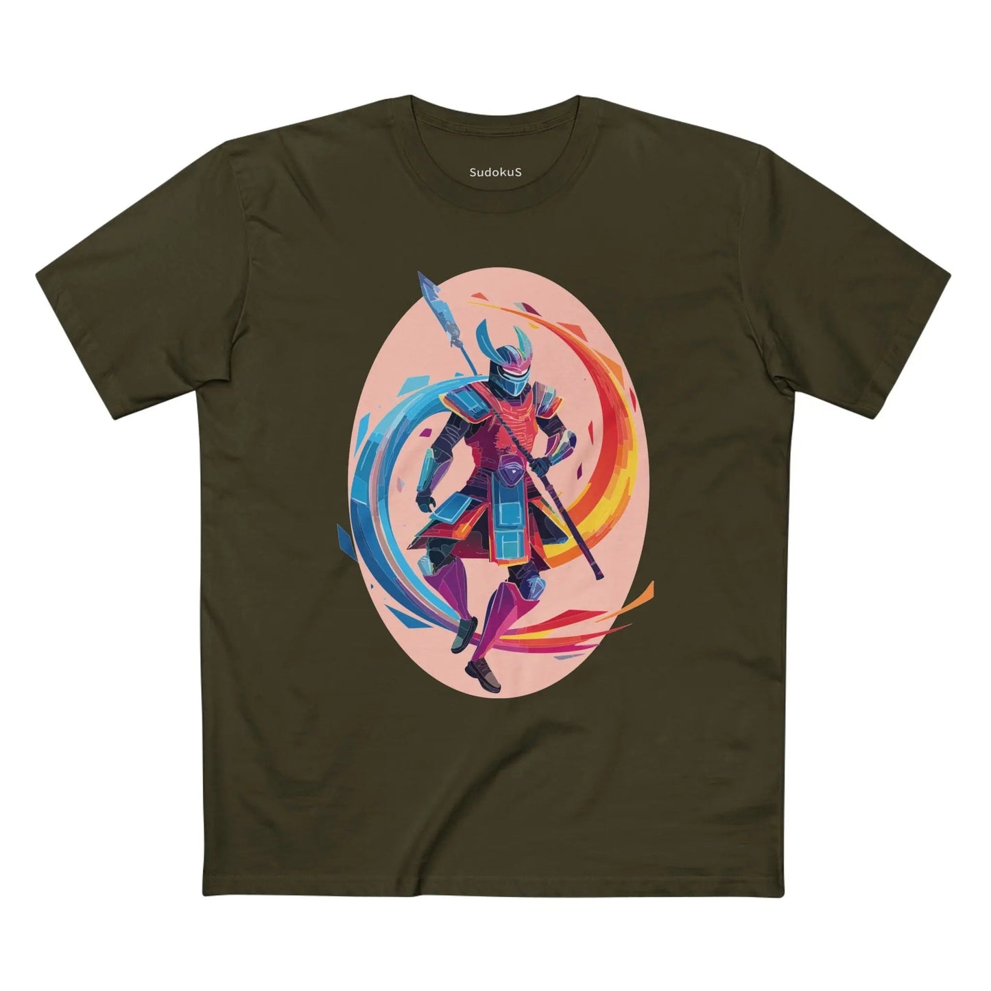 Samurai Graphic Unisex 100 Cotton Staple Tee 20
