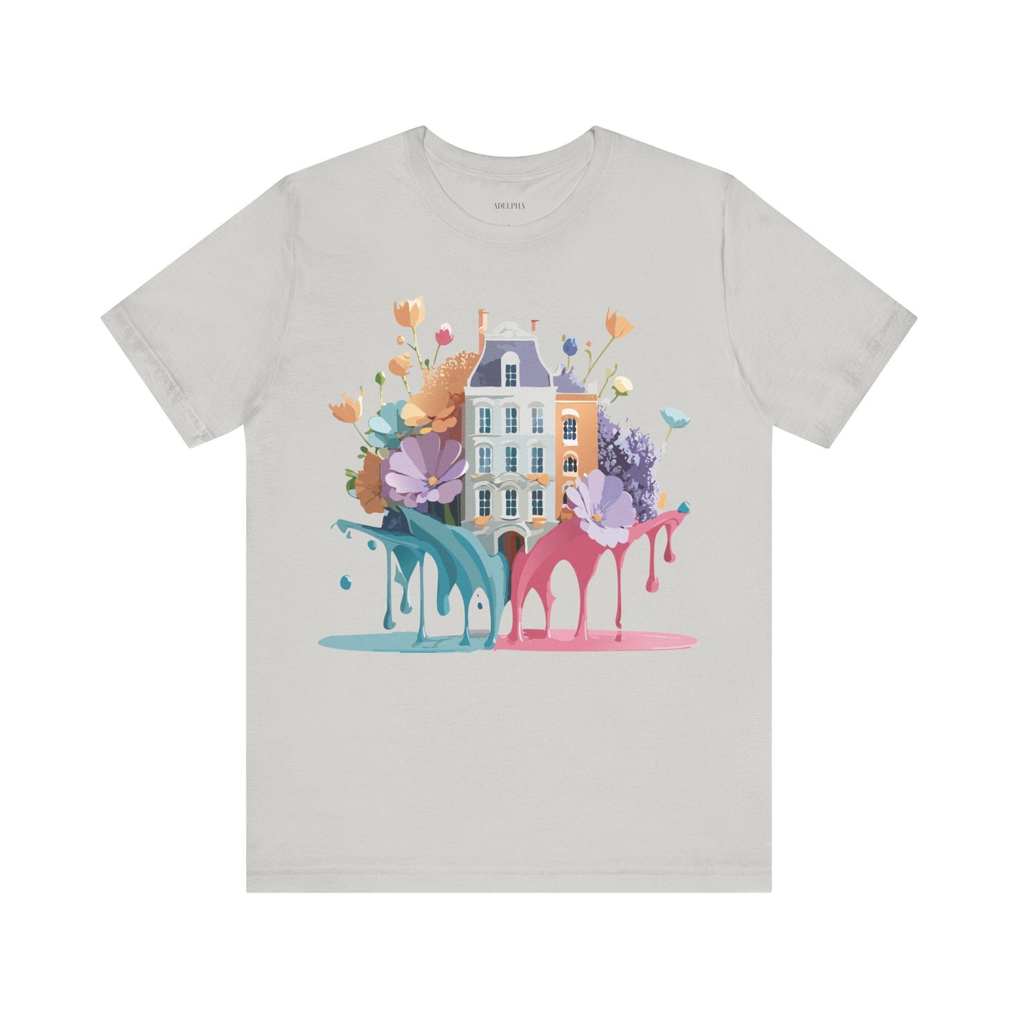 Amsterdam Graphic Tee Unisex Jersey Short Sleeve Shirt Travel Themed Original Artwork