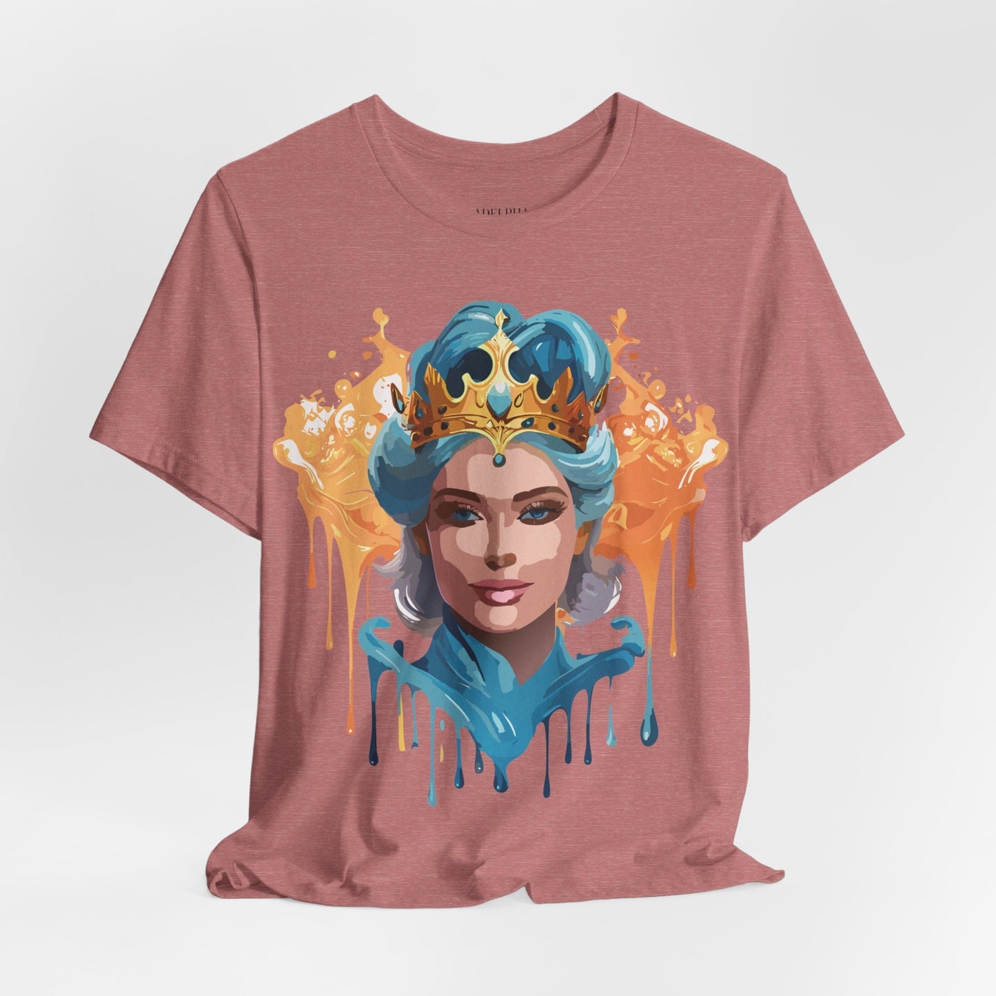 Queen Woman Portrait Graphic Unisex 100 Cotton Vintage Artwork Tee 17