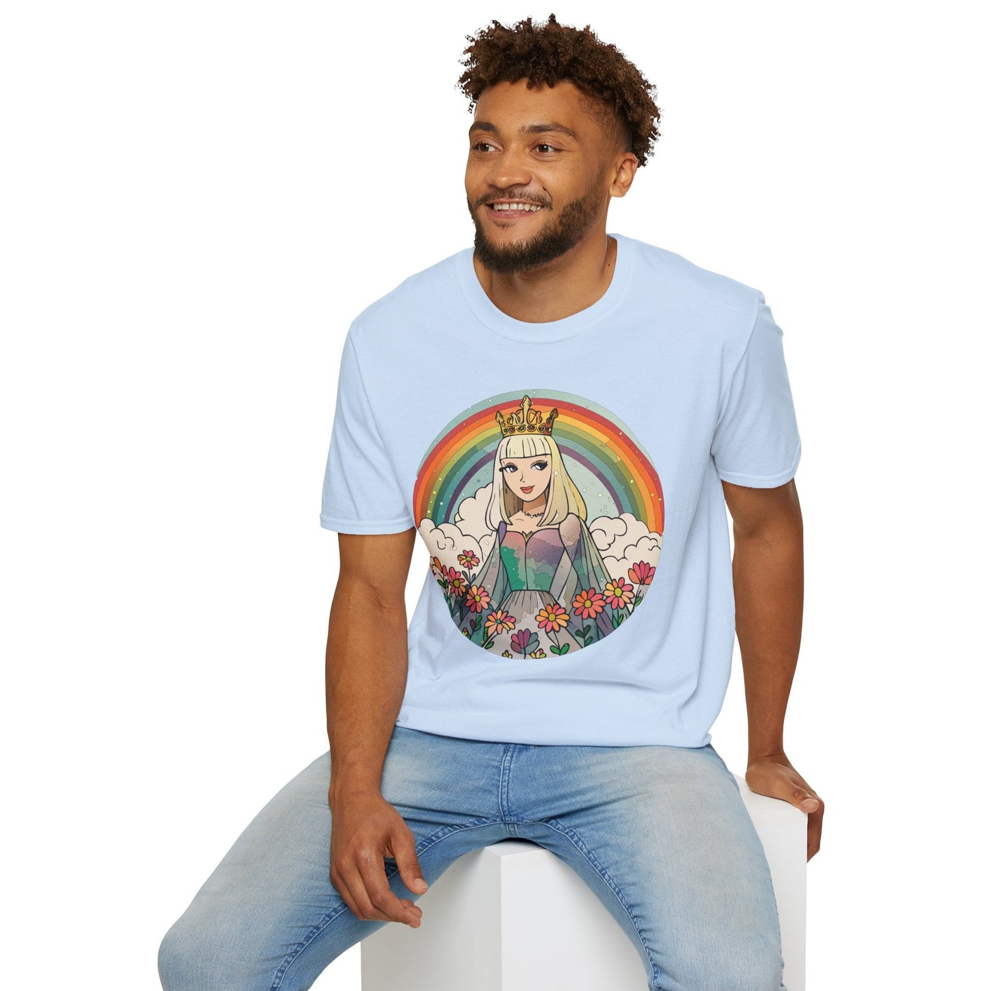 Womens Graphic T Shirt Art Design Tee Softstyle 100 Percent Ring Spun Cotton Comfort