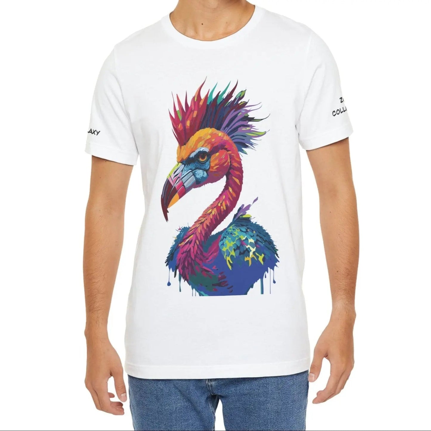 Animal T Shirt by Bad Galaxy 100 Cotton Eco Friendly Inks Made in USA Durable Stitching