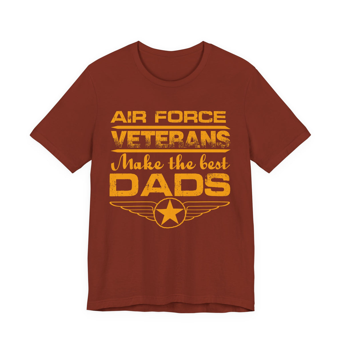 Air Force Veterans Make the Best Dads T-Shirt Military Dad Unisex Cotton Tee v48