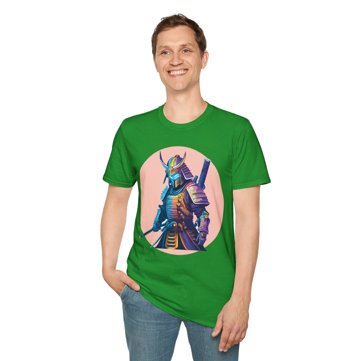 Samurai Shirt Unisex Gildan Softstyle Cotton Tee For Everyday Comfort And Style All Day