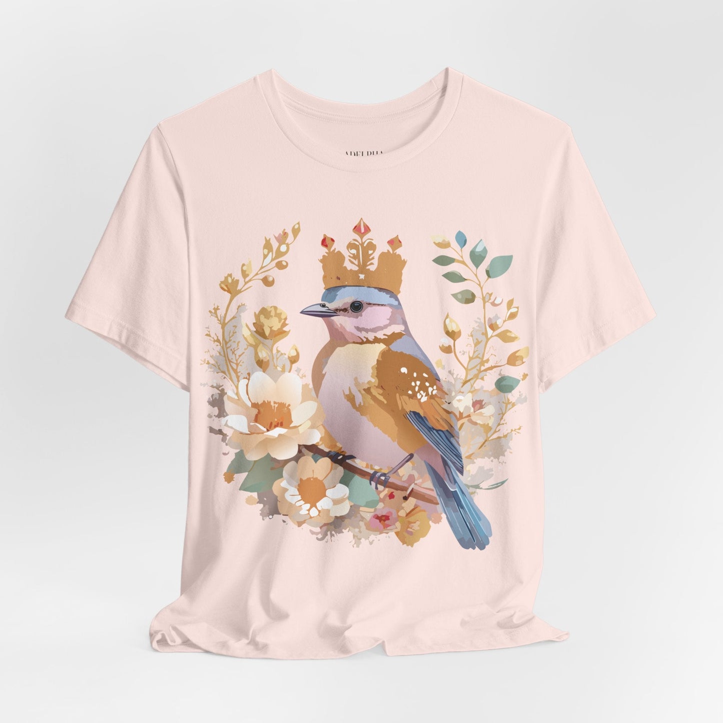 Medallion Graphic Unisex 100 Cotton Vintage Animal Medal Artwork Tee 19