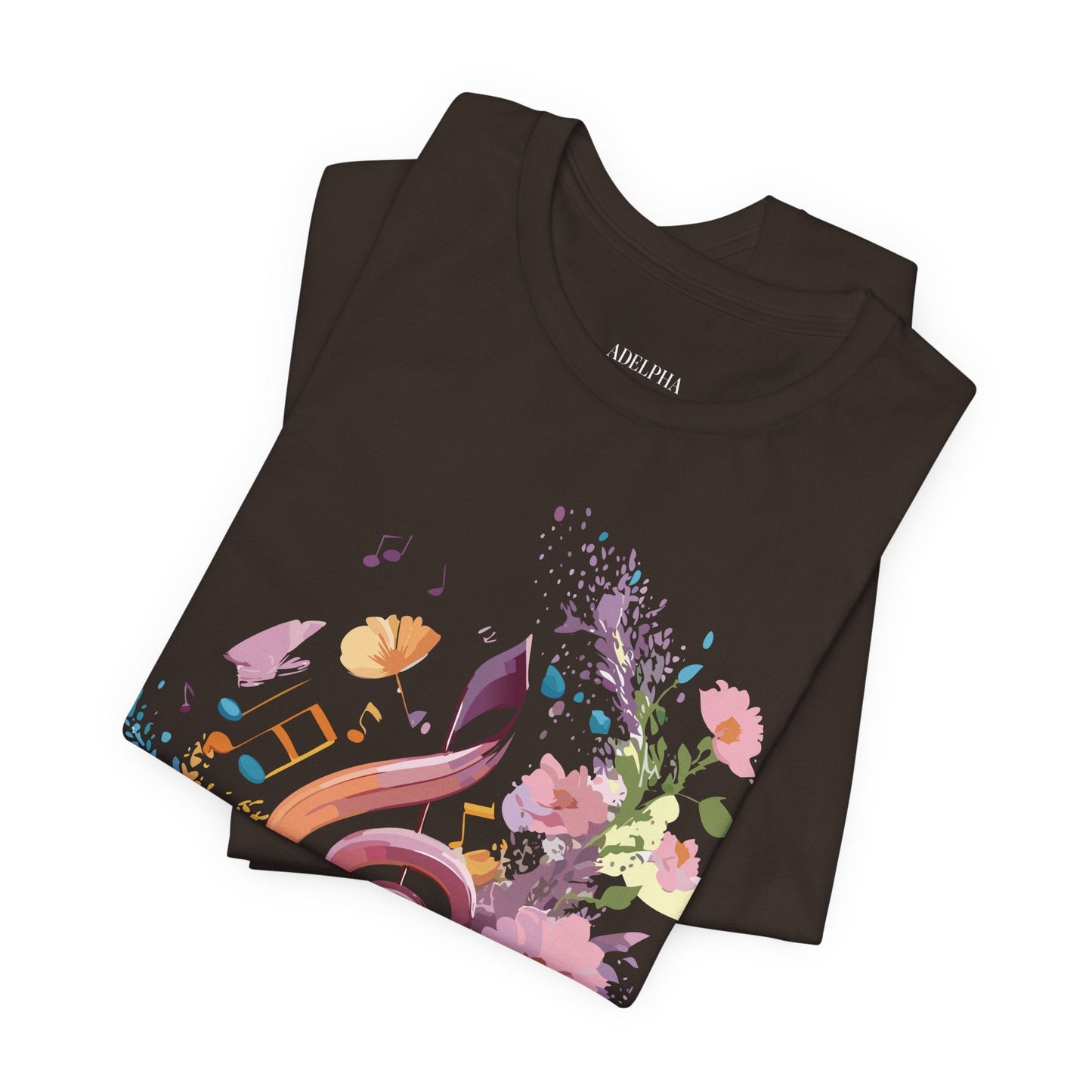 Unisex Graphic T Shirt From Adelpha With Vintage Music Inspired Artwork Short Sleeve Tee