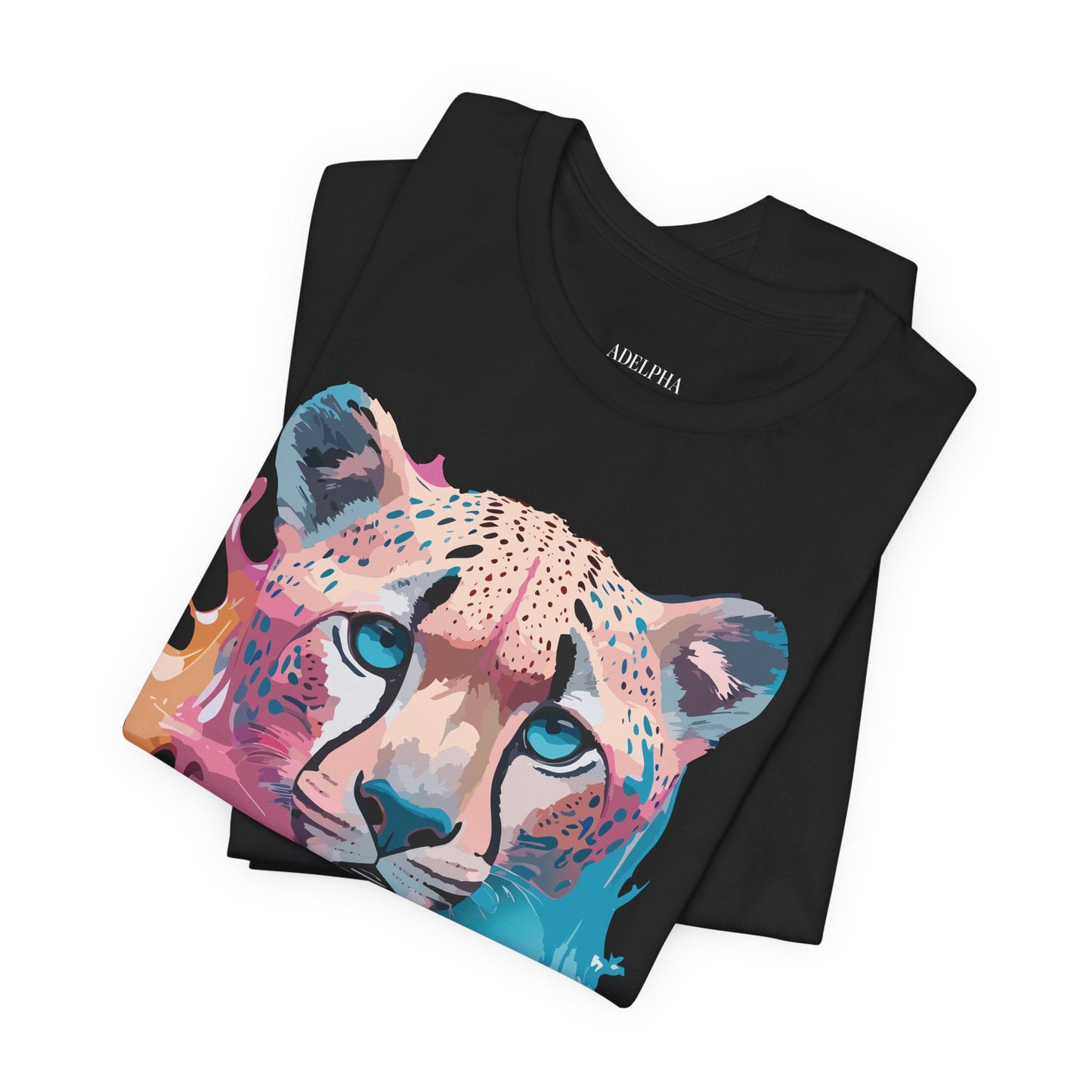 Adelpha Graphic Cheetah Shirt Unisex Vintage Inspired Graphic Tee Art Design
