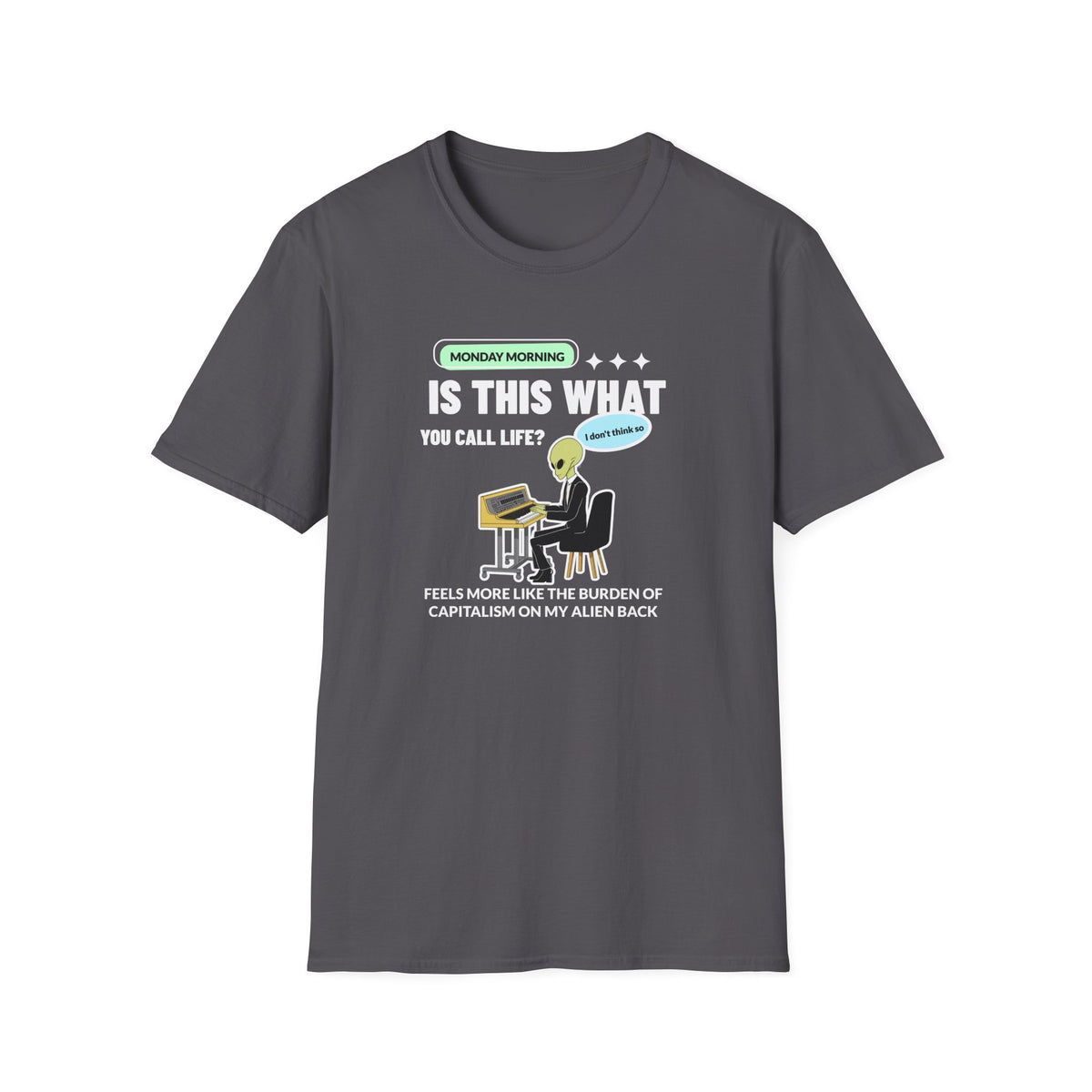 Funny UFO Aliens Graphic Unixes Gildan 100 Cotton Tee Shirt 120