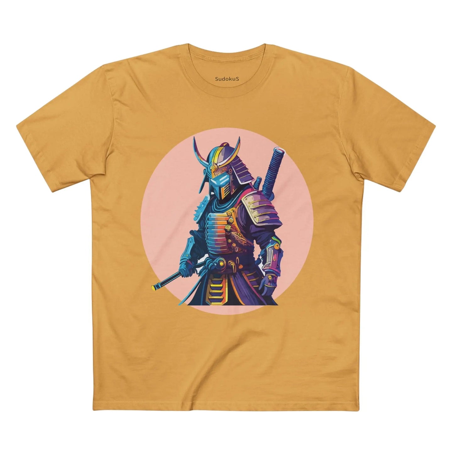 Samurai Graphic Unisex 100 Cotton Staple Tee 16