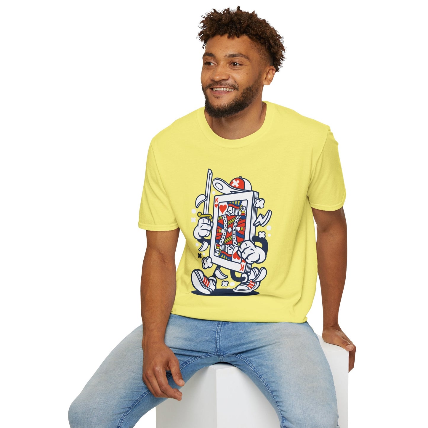 Cartoon T Shirt Animation T Shirt Funny Tee Shirt Unisex Gildan Softstyle 64000 Cotton Comfort