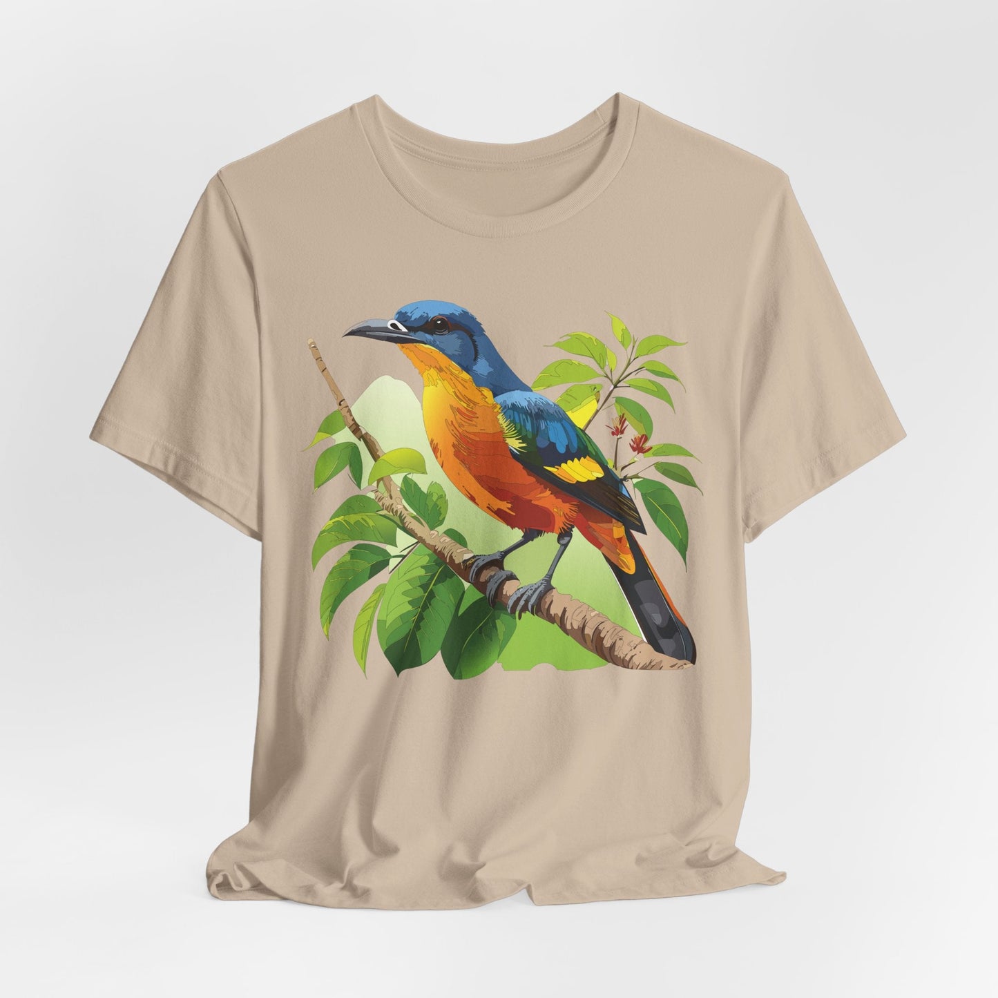 Unisex Animal Design Tee Shirt With Wildlife Graphics For Casual Everyday Wear And Comfort