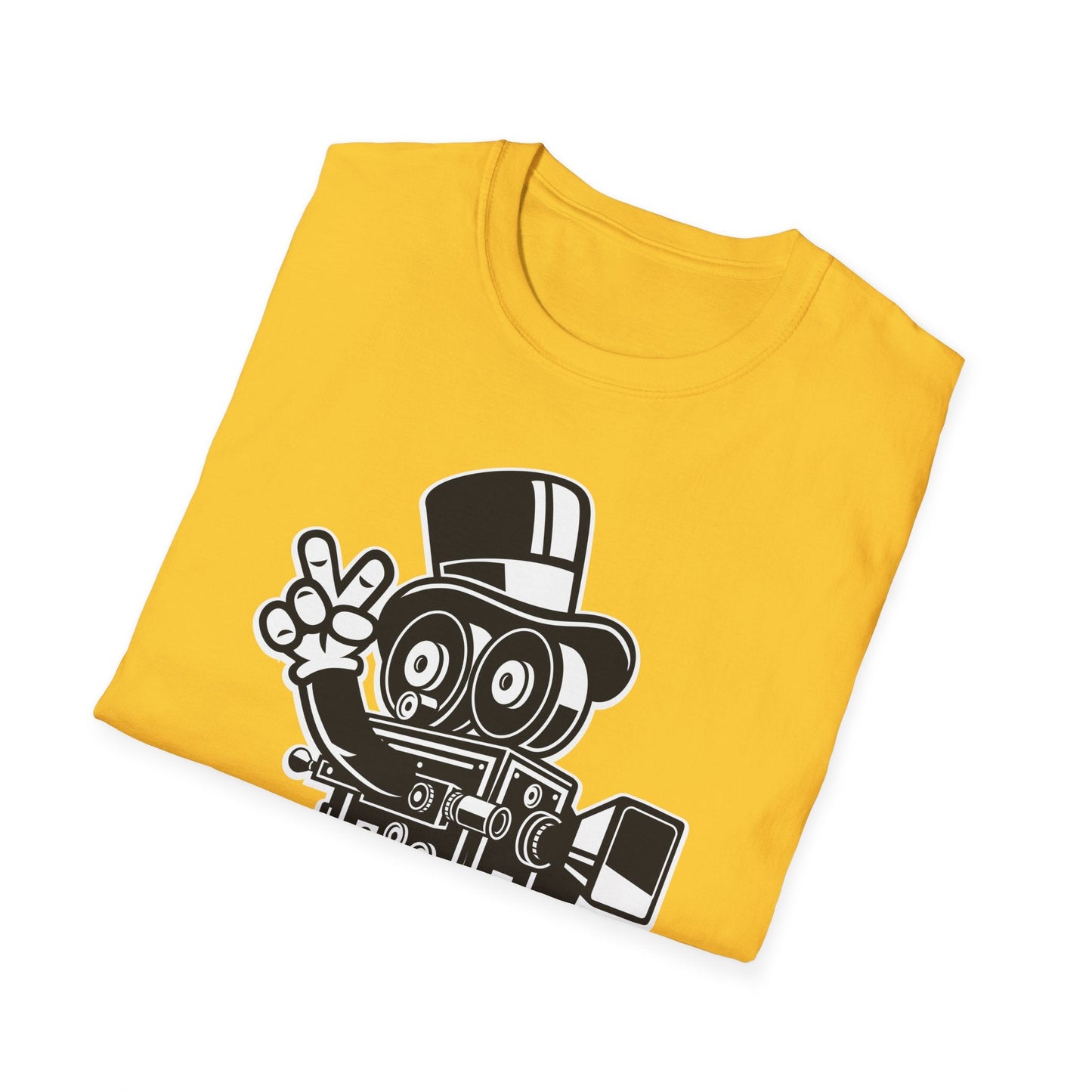Cartoon T Shirt Animation T Shirt Funny Tee Unisex Gildan Softstyle 64000 Comfort Fit All Day