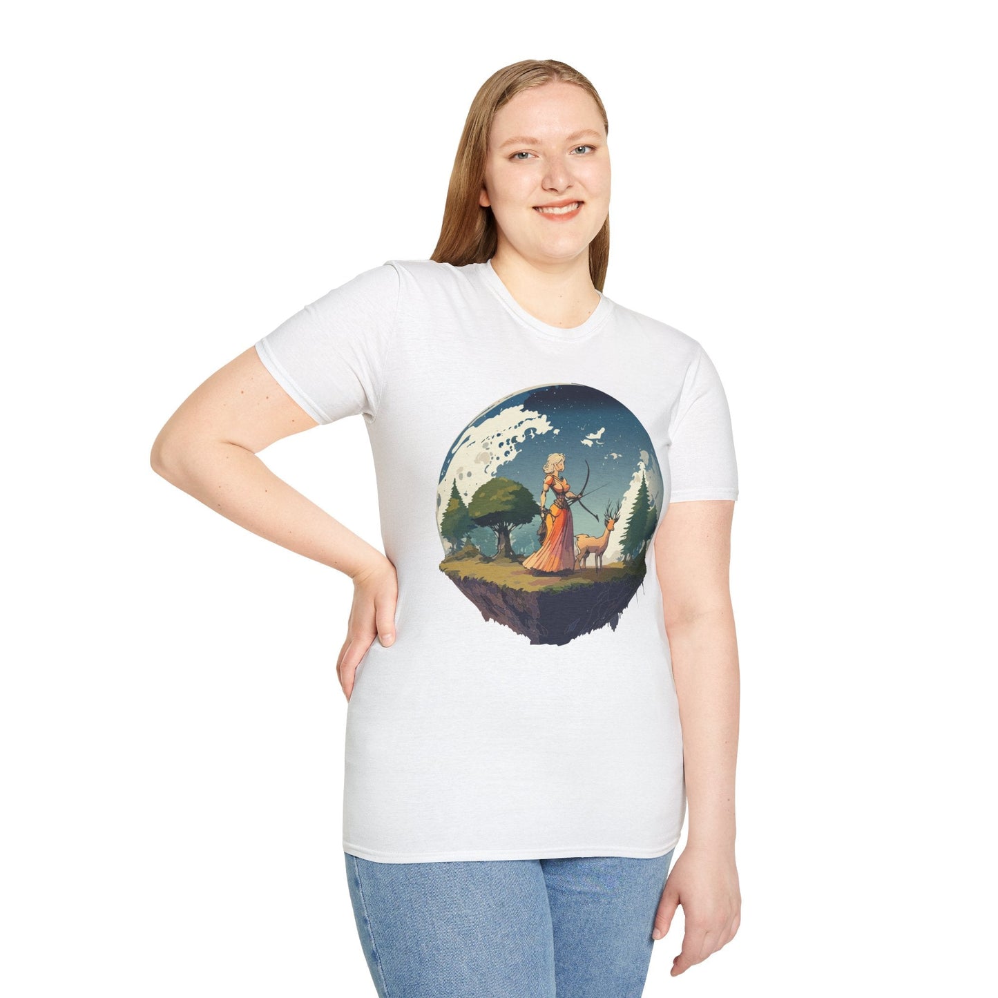 Womens Graphic T Shirts Ladies Art Design Shirt Softstyle Gildan 64000 Unisex Tee