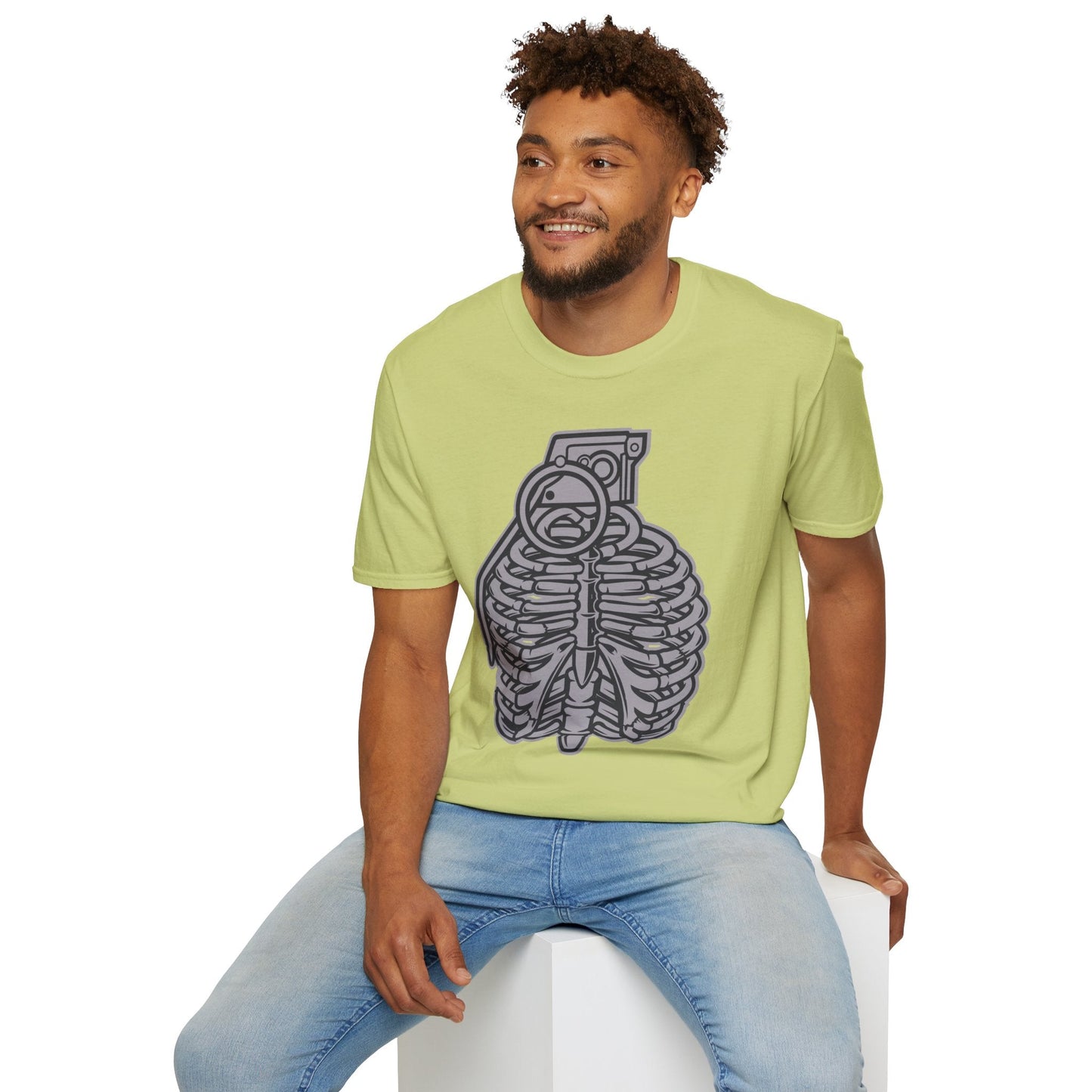 Cartoon T Shirt Animation T Shirt Funny Tee Shirt Unisex Gildan Softstyle 64000 Cotton