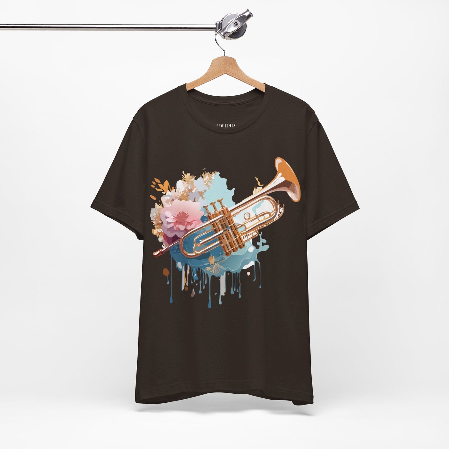 Unisex Graphic T Shirt Adelpha Music Tee Vintage Inspired Art Design Short Sleeve