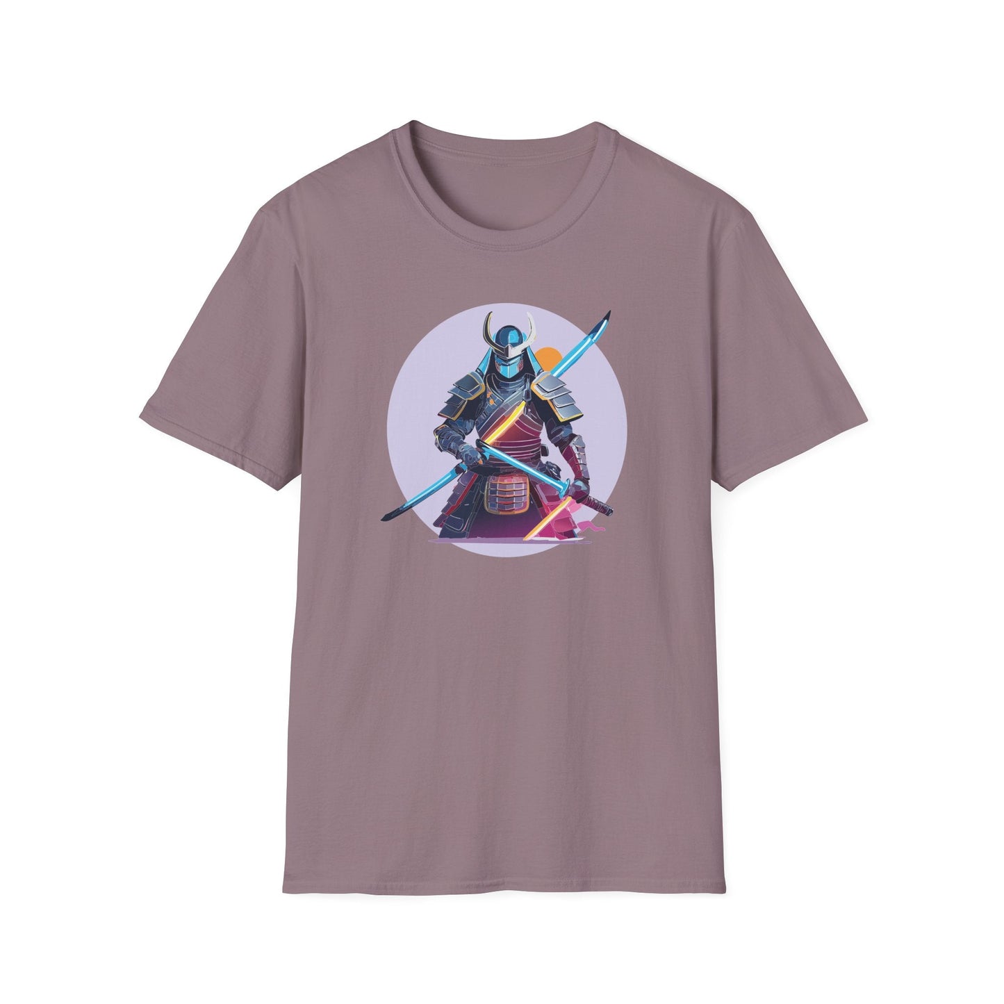 Samurai Shirt Unisex Gildan Softstyle Tee 100 Percent Cotton Lightweight Comfort