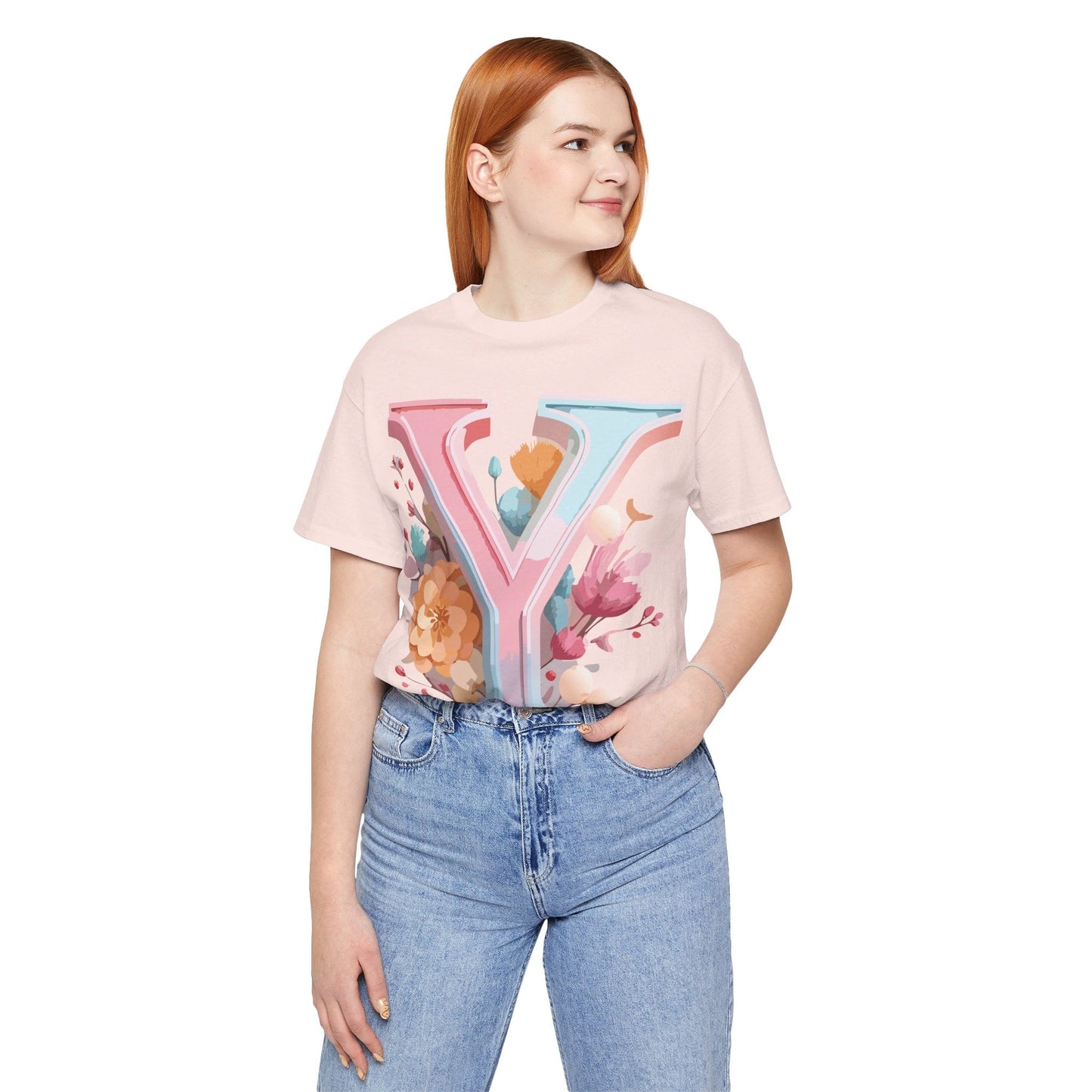 Unisex Letter Y Graphic Tee From Adelpha Vintage Inspired Artwork T Shirt For Everyday Wear